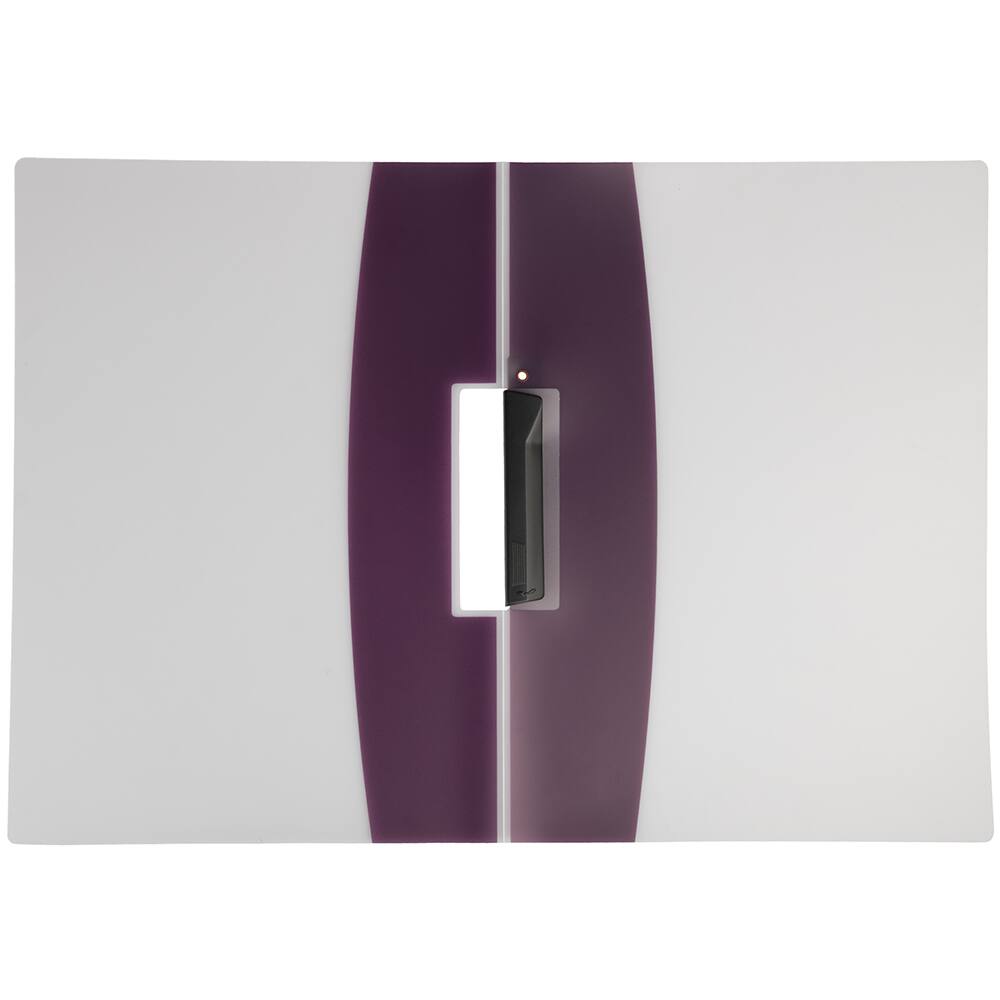 JAM Paper 9" x 12" Purple Plastic Report Cover with Swing Lock Clip, 20ct.