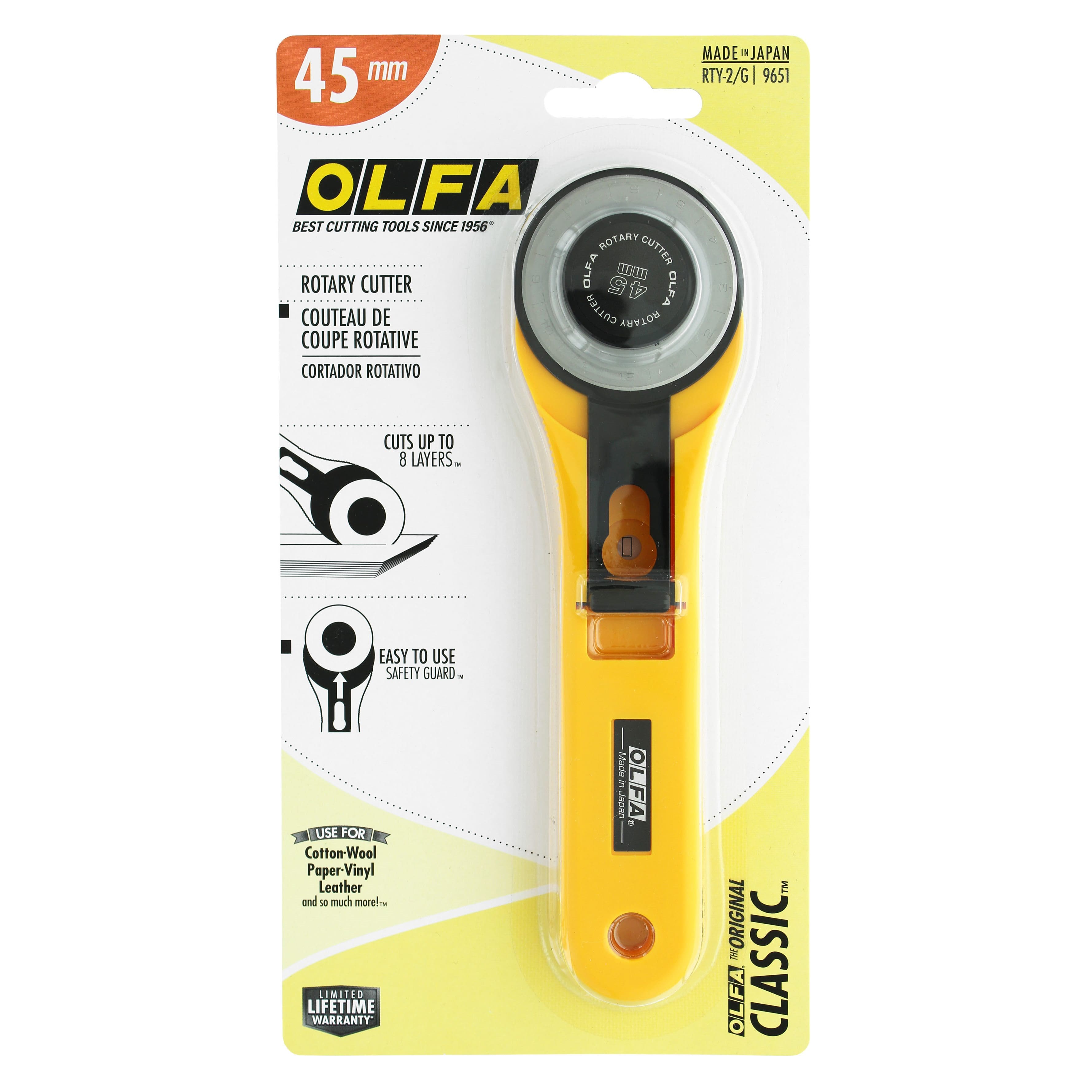 Olfa 45mm Blade Fixed Blade Safety Cutter 
