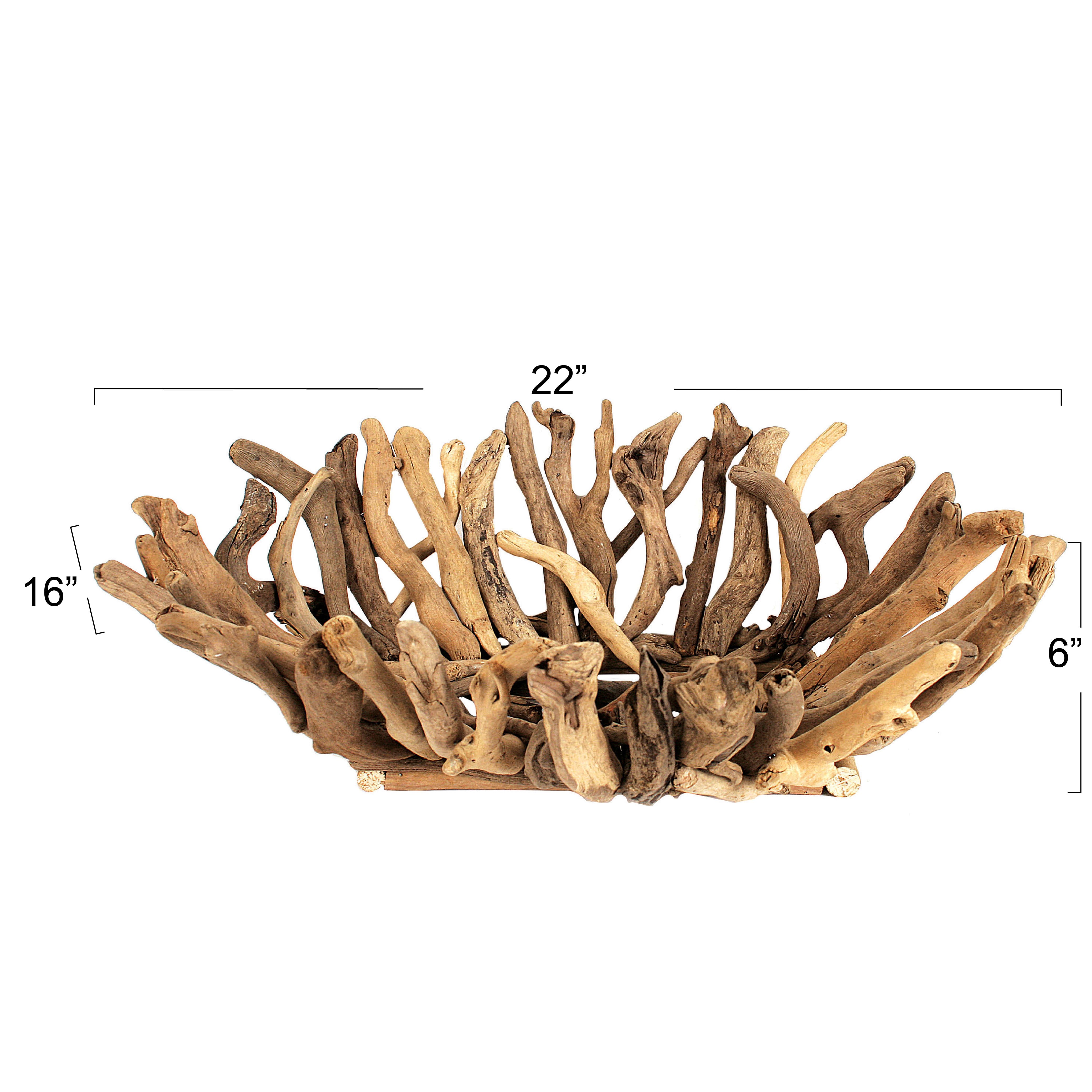 Hello Honey&#xAE; 22&#x22; Driftwood Tray