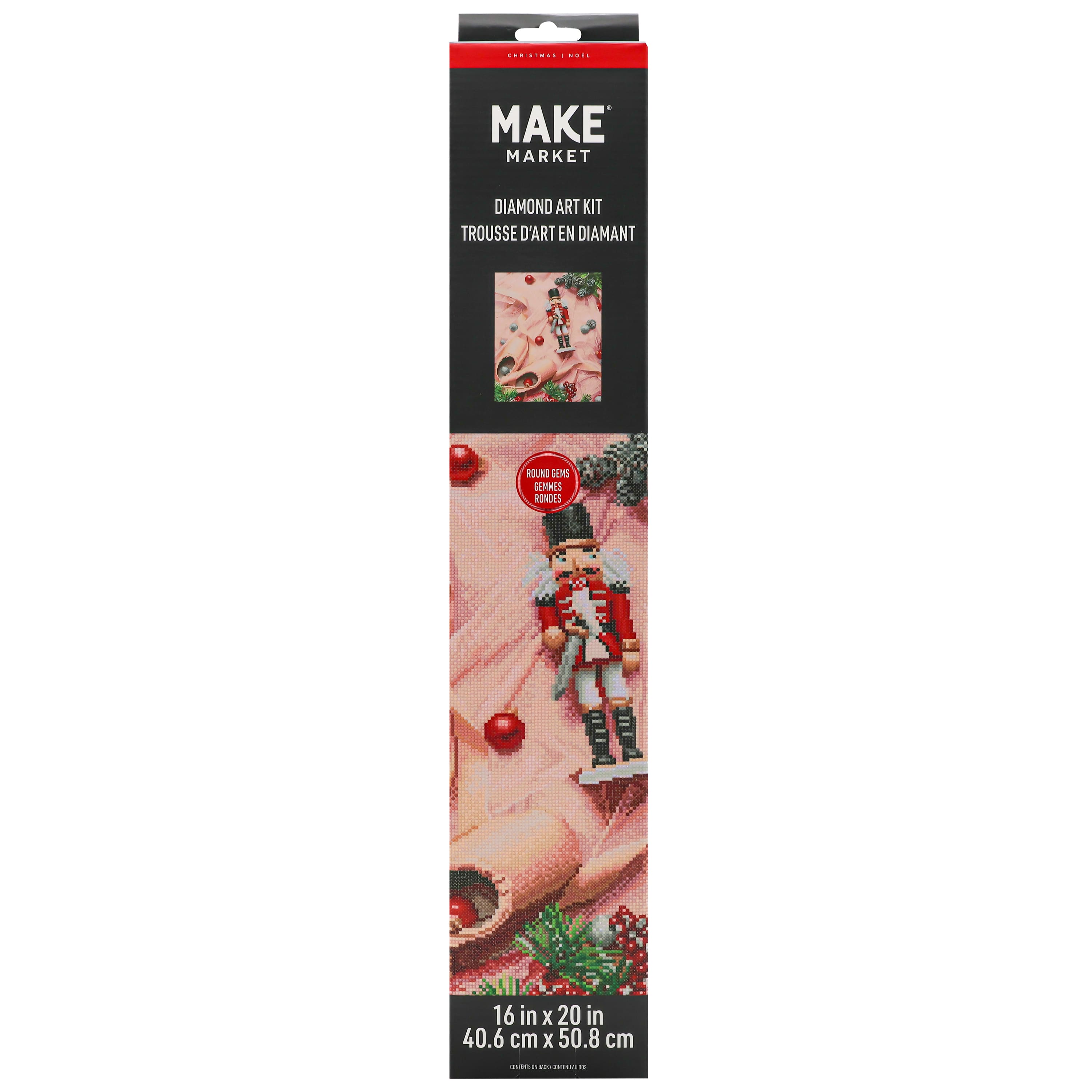 16&#x22; x 20&#x22; Nutcracker Ballet Diamond Art Kit by Make Market&#xAE;