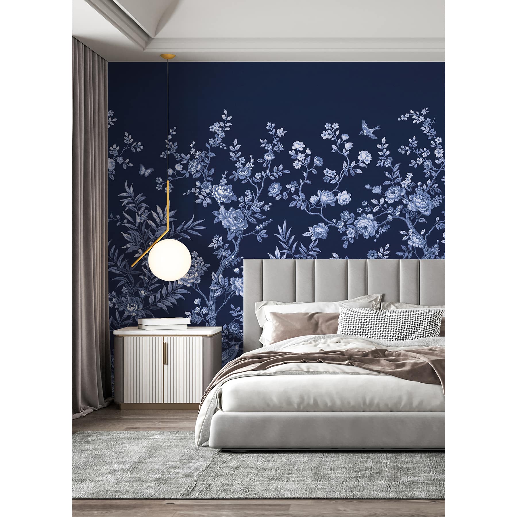 REMIX Walls by Katie Hunt Chinoiserie Wall Mural