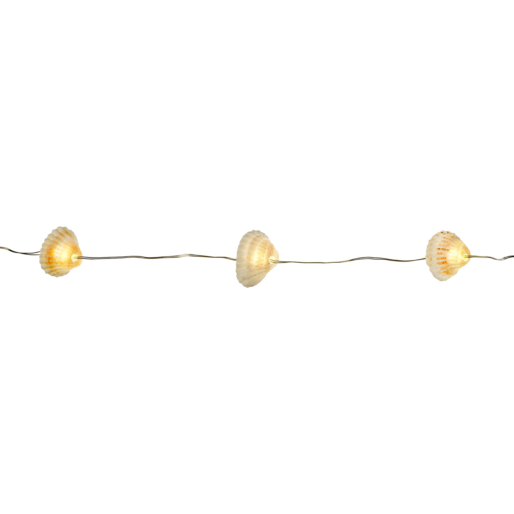18ct. Shell Icon Warm White LED String Lights by Ashland&#xAE;