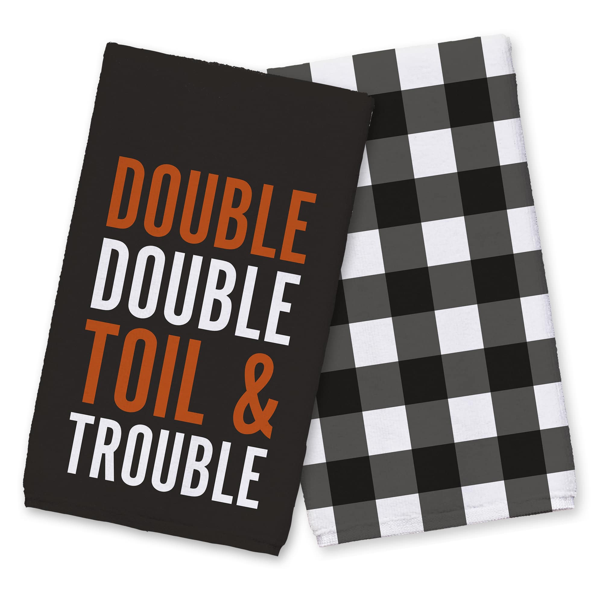 Double Double Toil Tea Towel Set