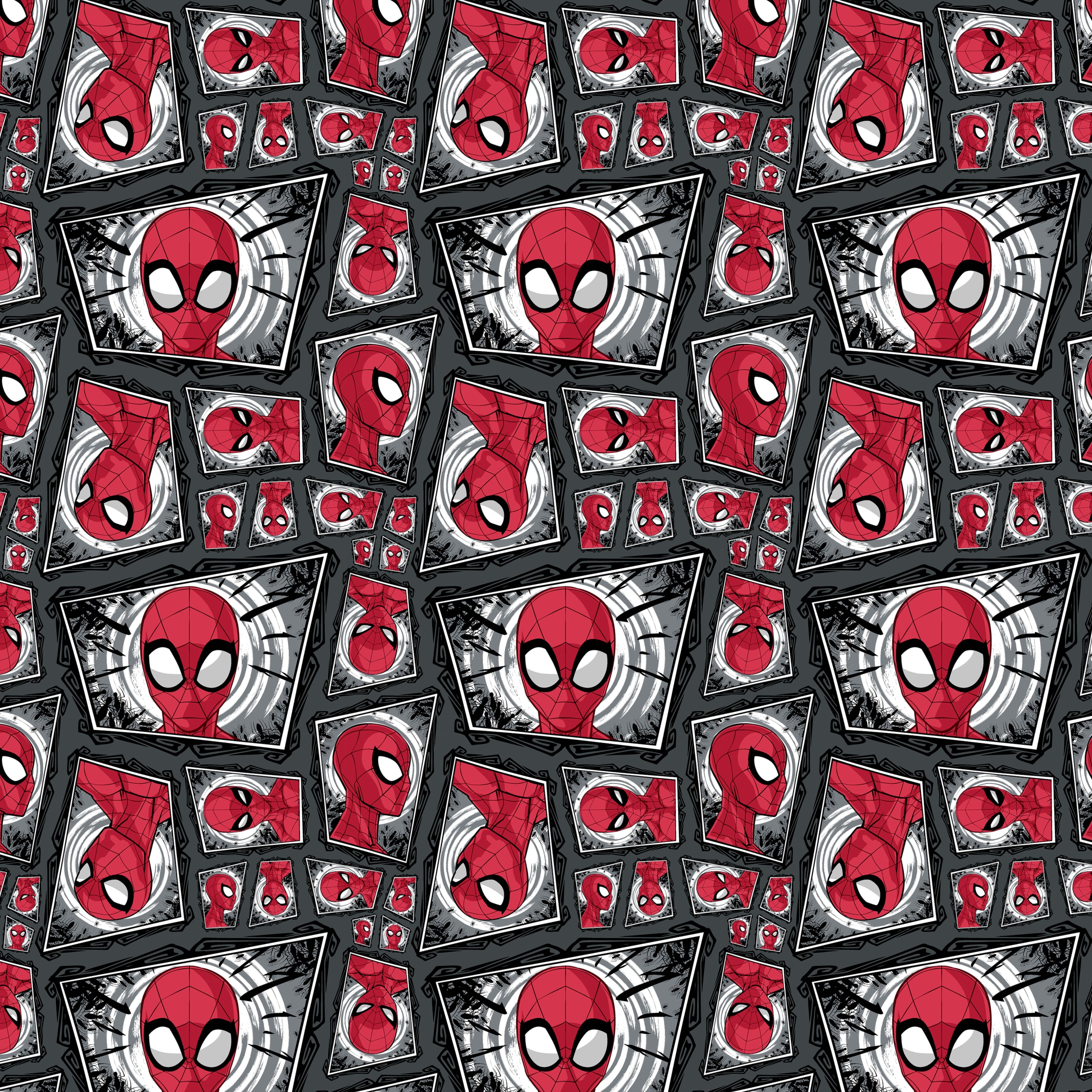 Marvel&#xAE; Spider-Man Comic Swirl Cotton Fabric