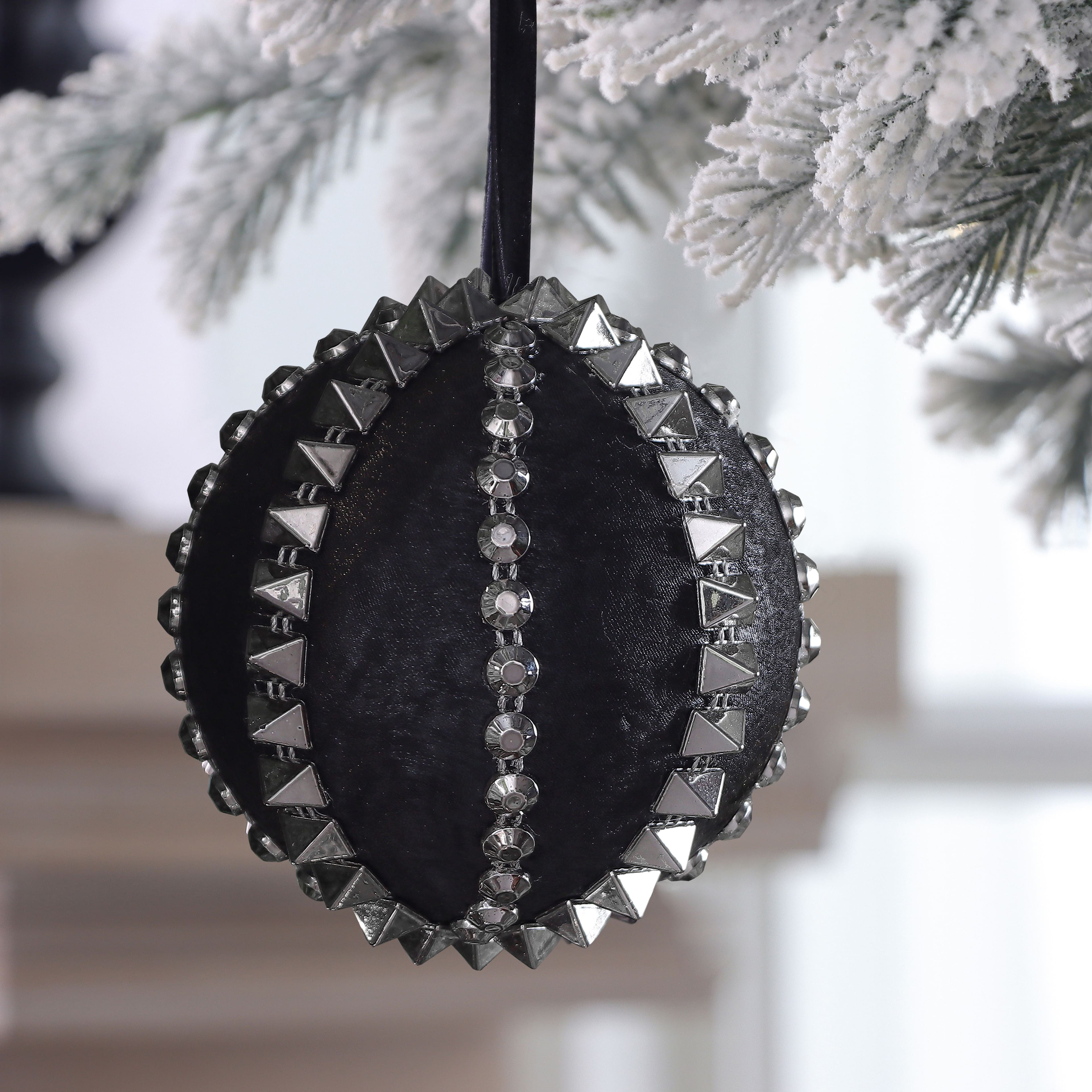 4" Vertical Spikes Fabric Ornament by Ashland®