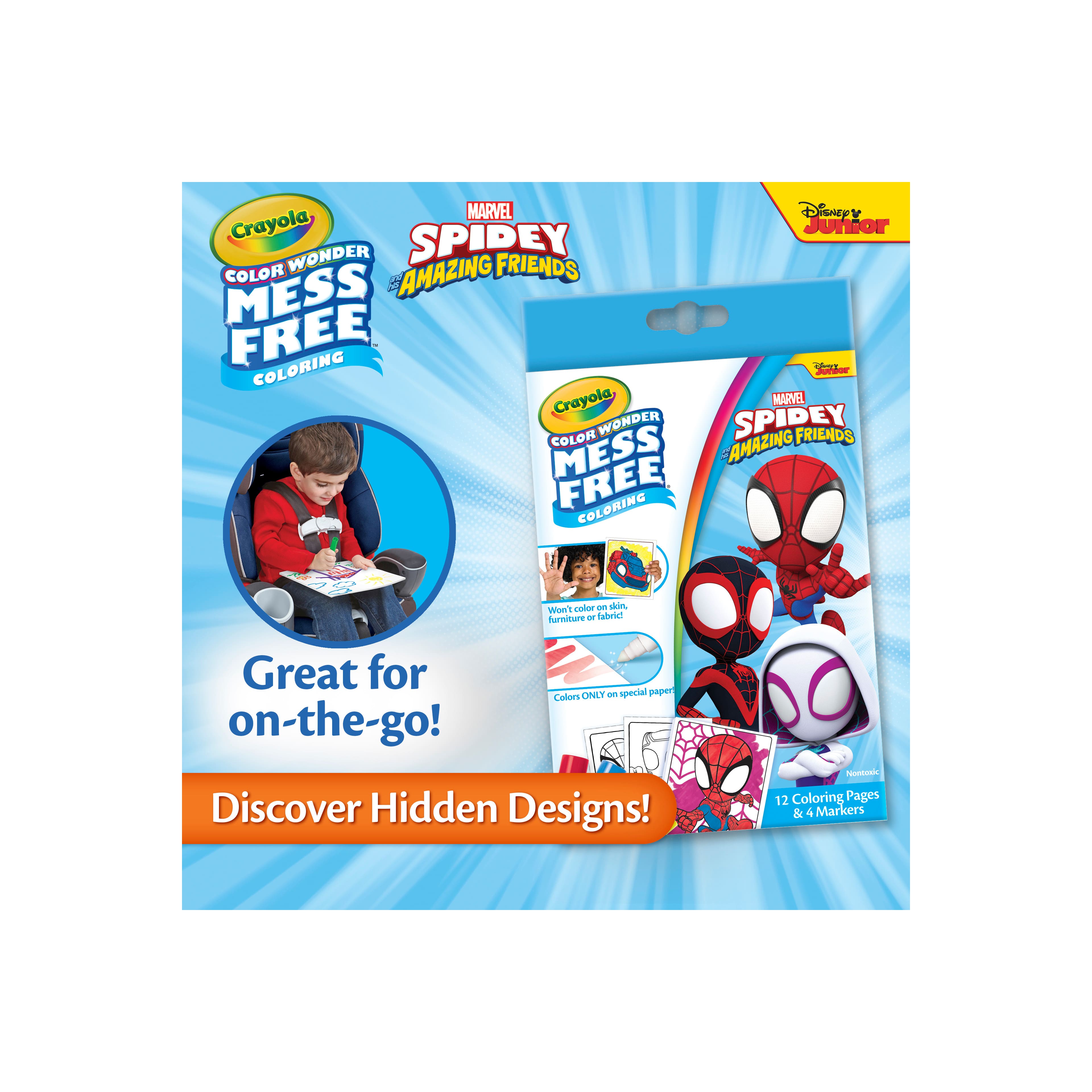 Crayola&#xAE; Color Wonder&#x2122; Spidey &#x26; His Amazing Friends Mini Box Set