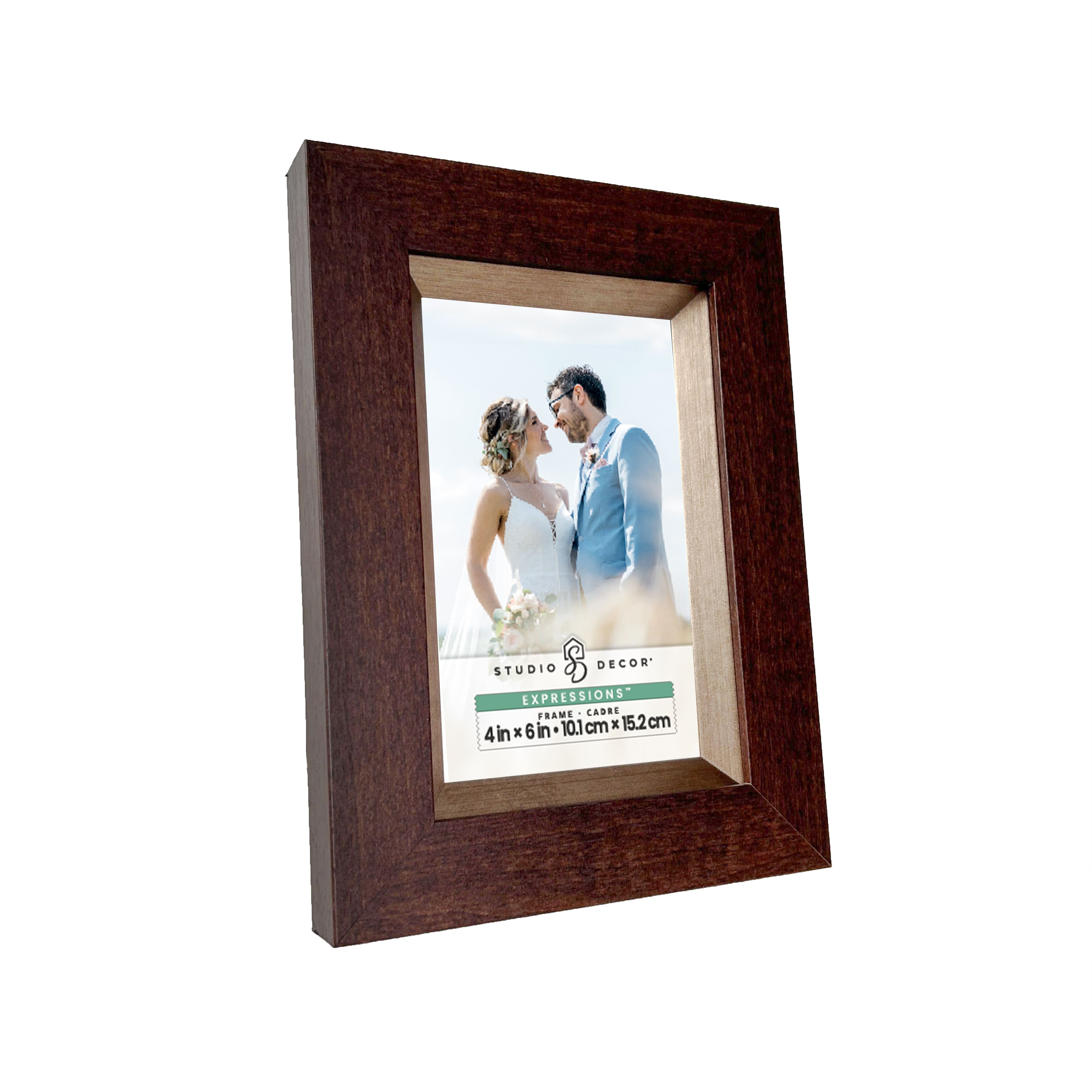 6 Pack: Expressions™ Madeline Brass Frame by Studio Décor®