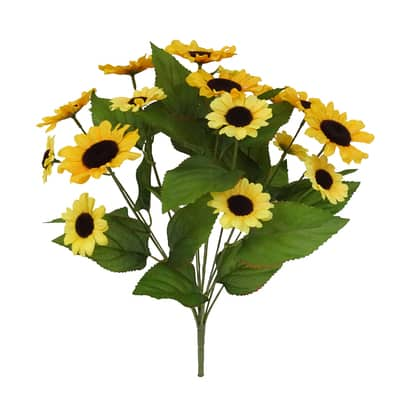 Yellow Sunflower Tabletop Bush By Ashland® 