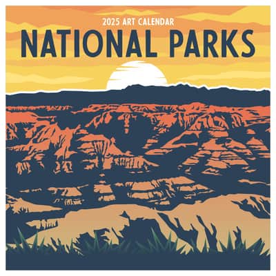 TF Publishing 2025 National Parks Art Wall Calendar | Michaels