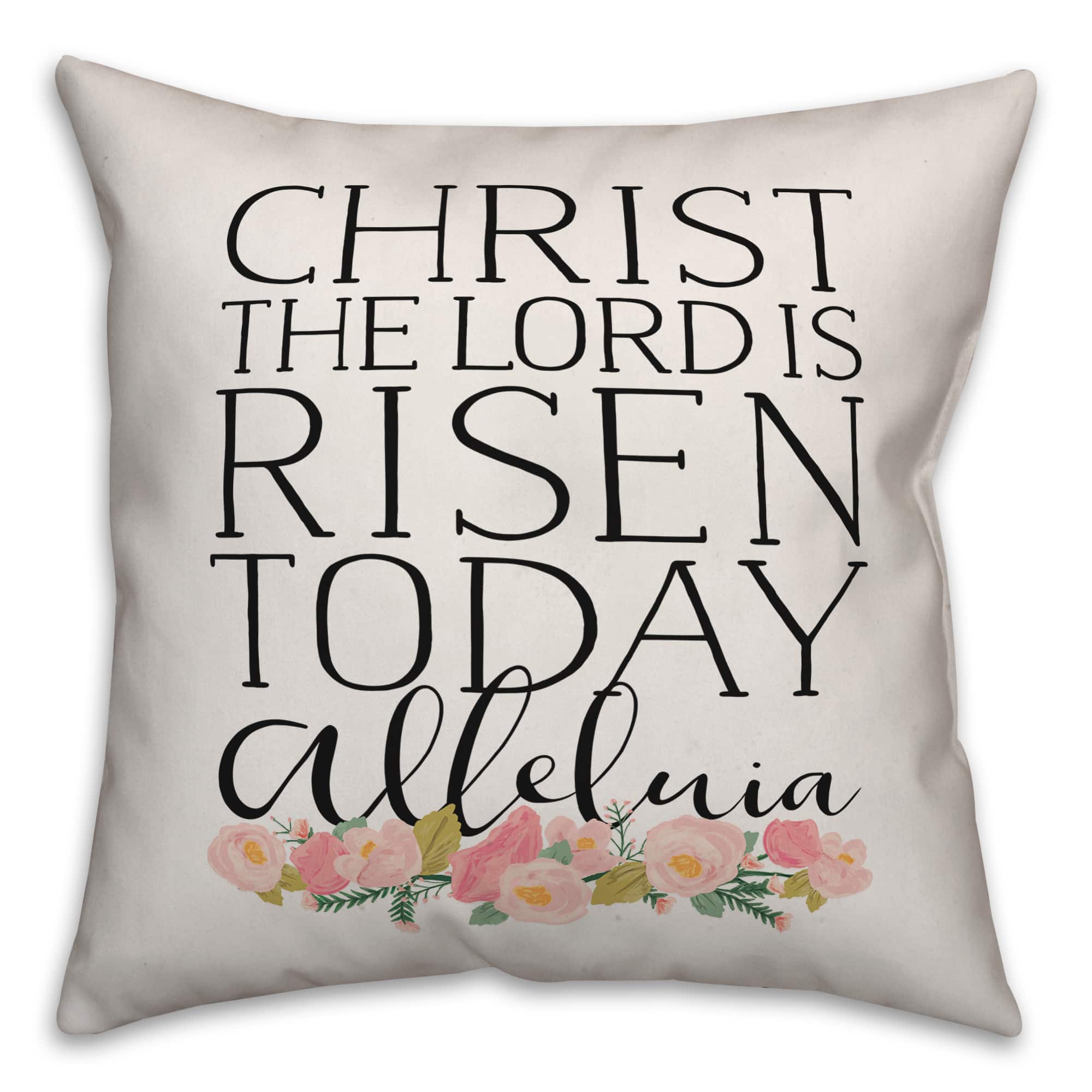 Christ The Lord Is Risen Throw Pillow