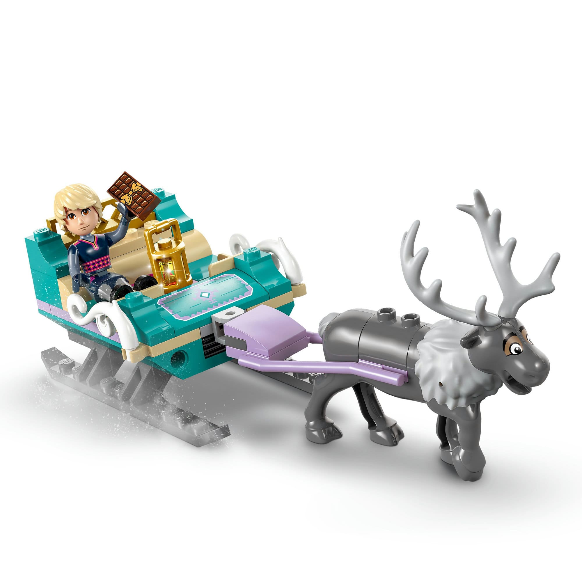LEGO® Disney Frozen Anna’s Sleigh Adventure Buildable Model Toy Kit 43256