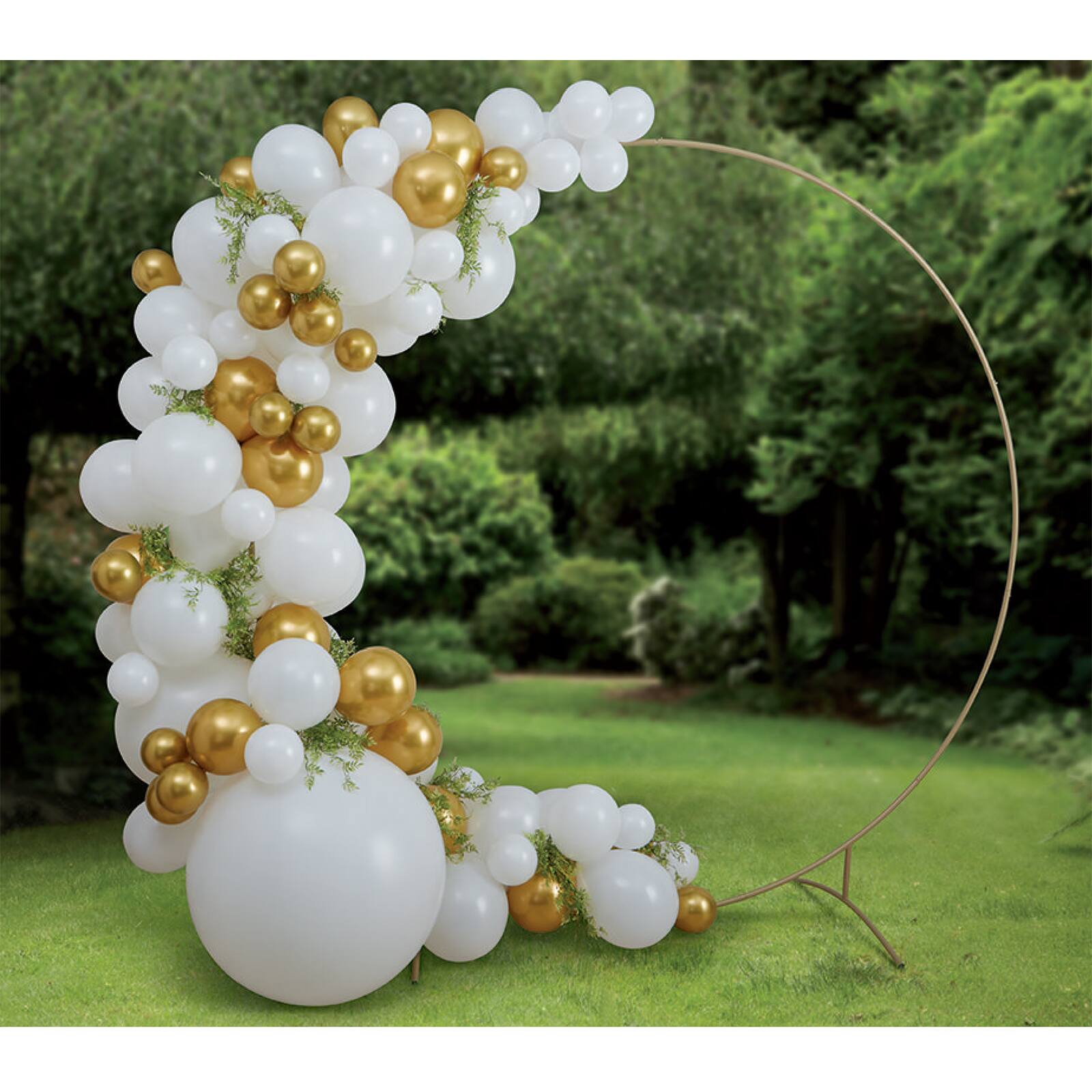 7.5ft. Gold Decorative Wedding Arch by Celebrate It™