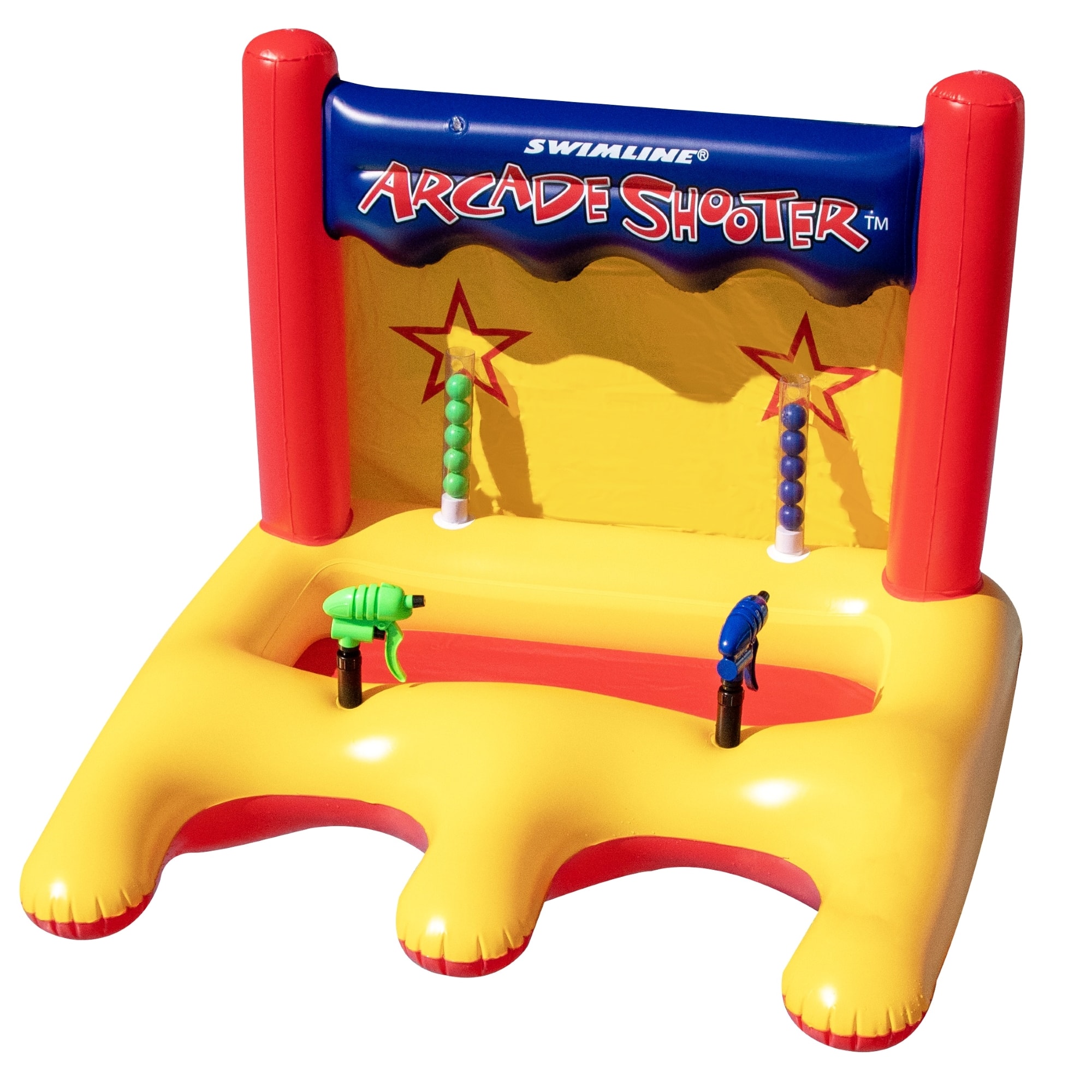 Swimline 45&#x22; Inflatable Arcade Shooter Target Swimming Pool Game