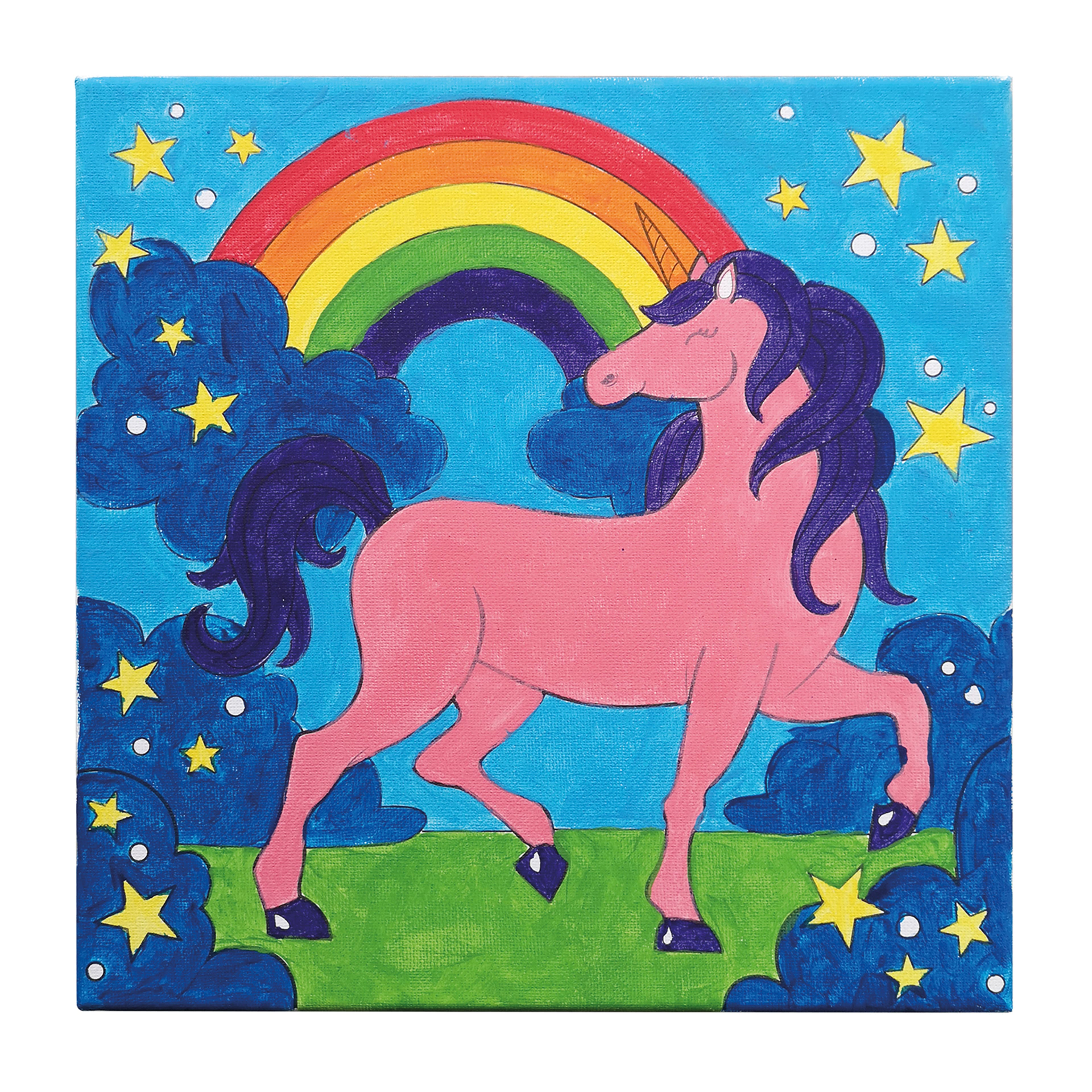 Unicorn Canvas Painting Kit by Creatology&#x2122;