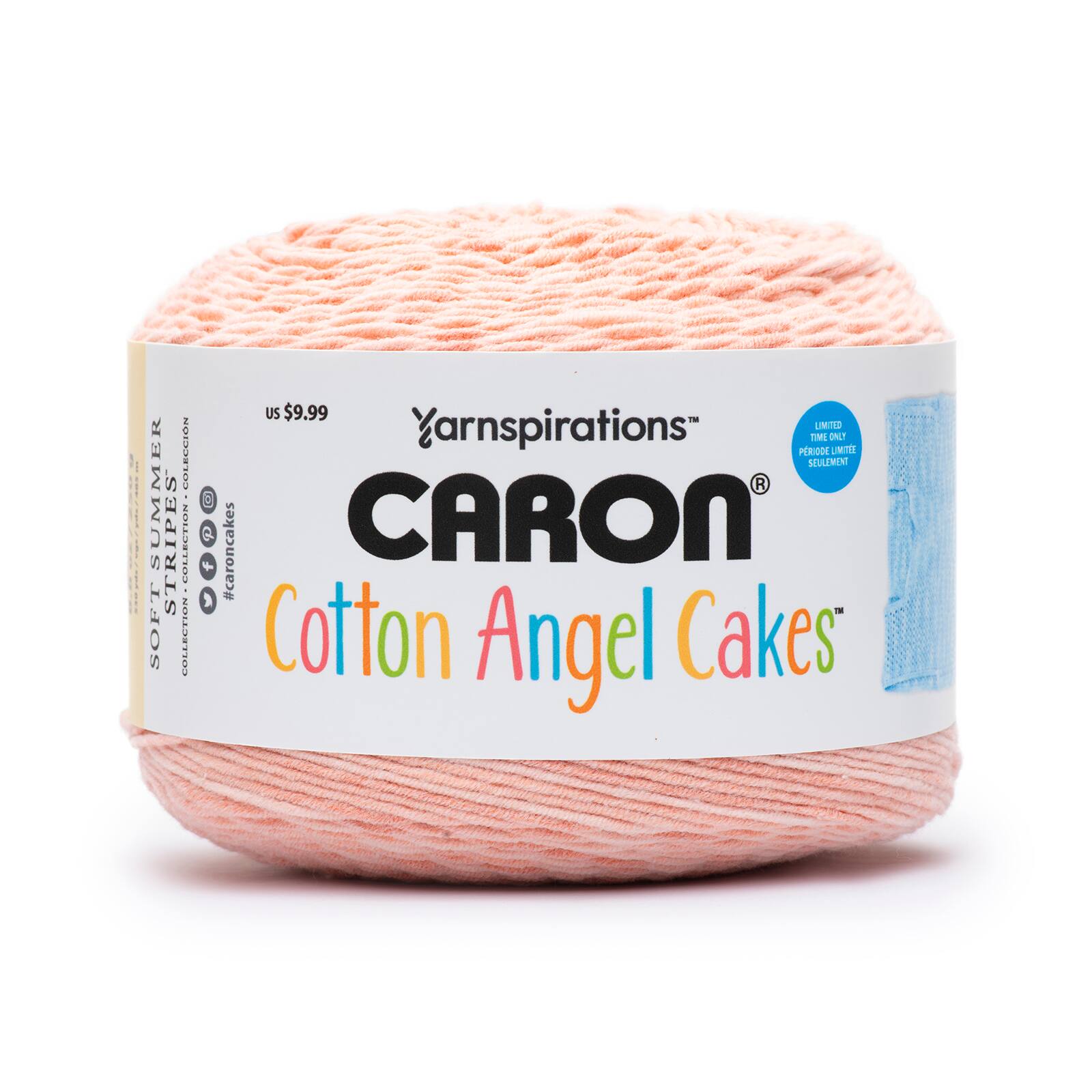 Caron&#xAE; Cotton Angel Cakes&#x2122; Yarn