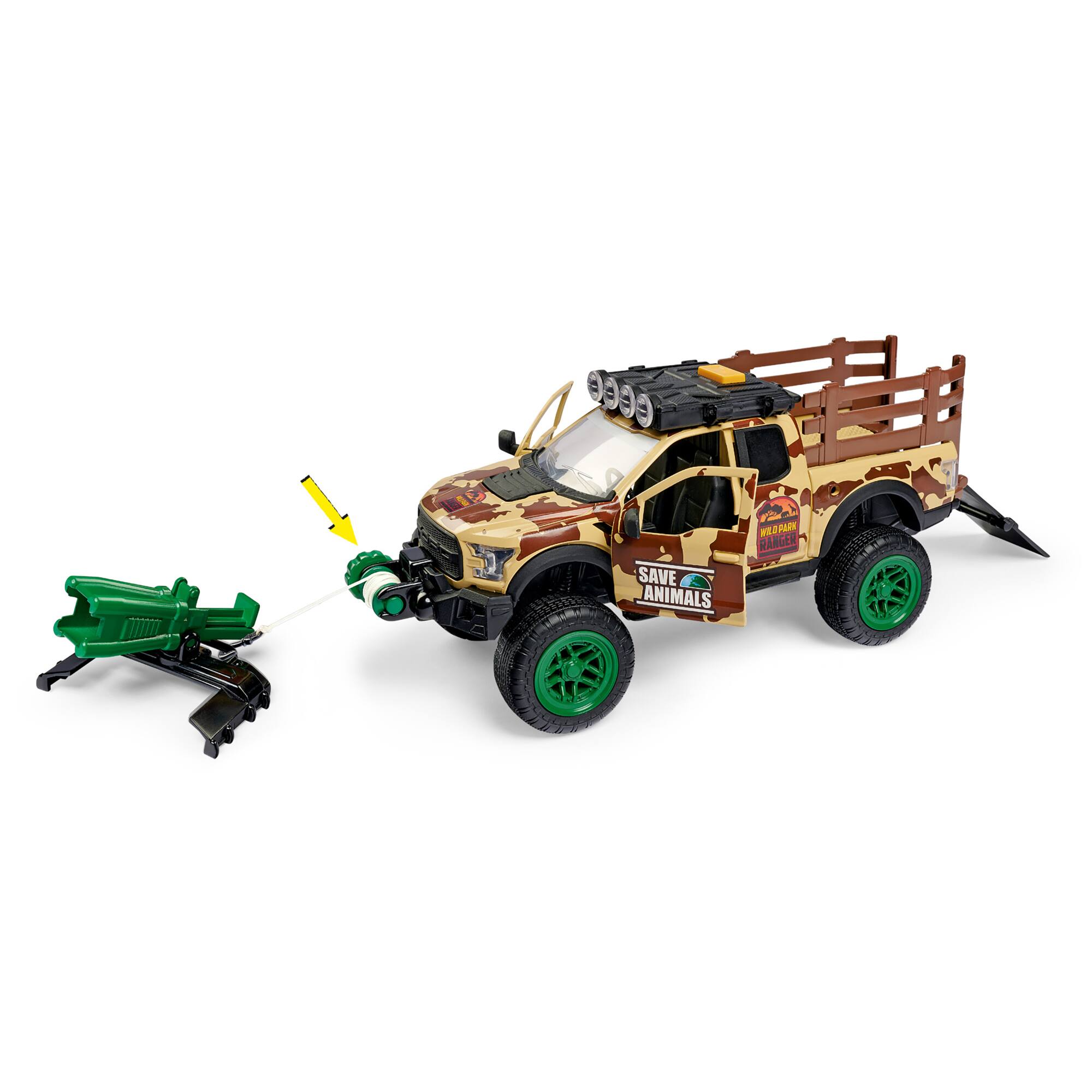 Dickie Toys Light & Sound Park Ranger Playset