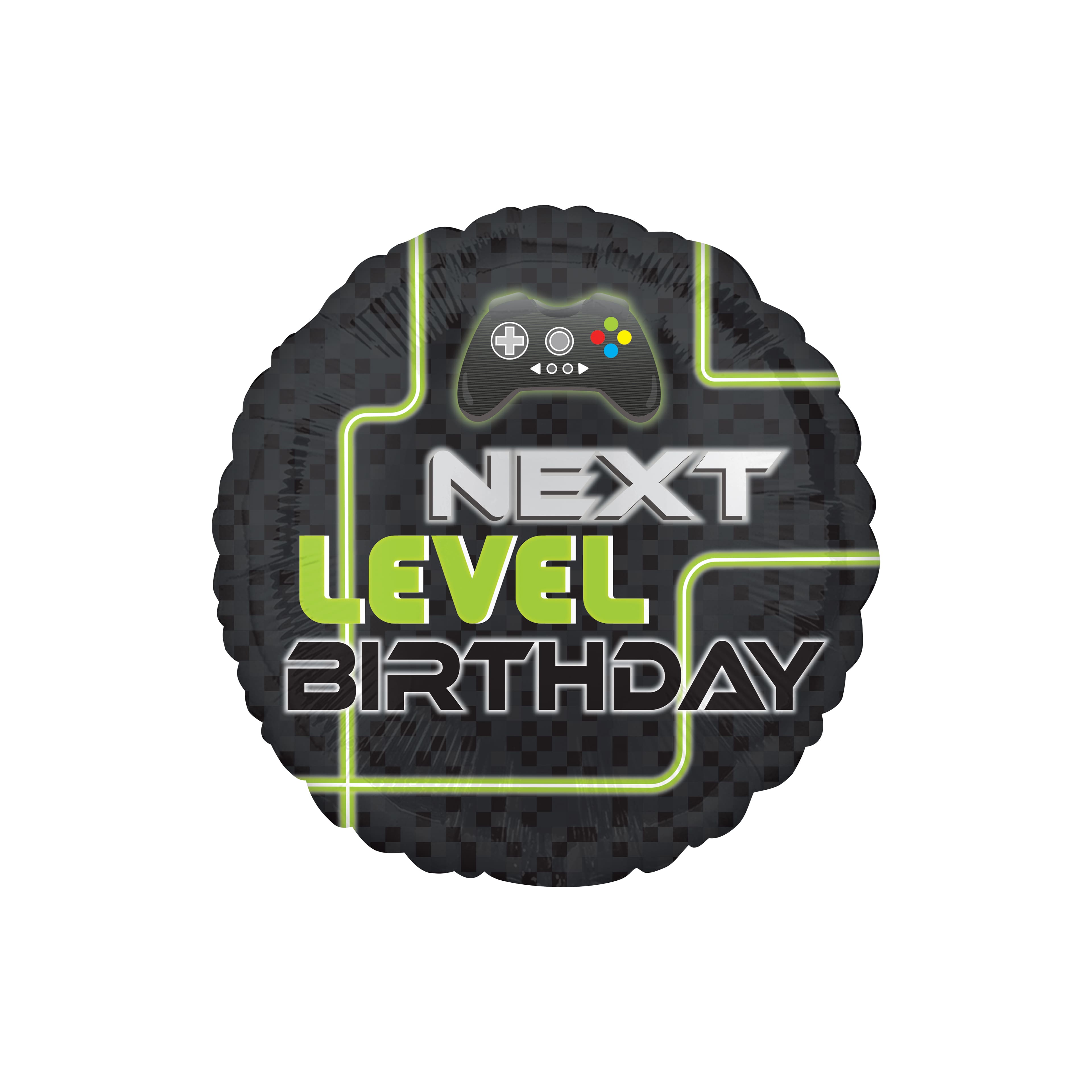 17&#x22; Level Up Birthday Foil Balloon