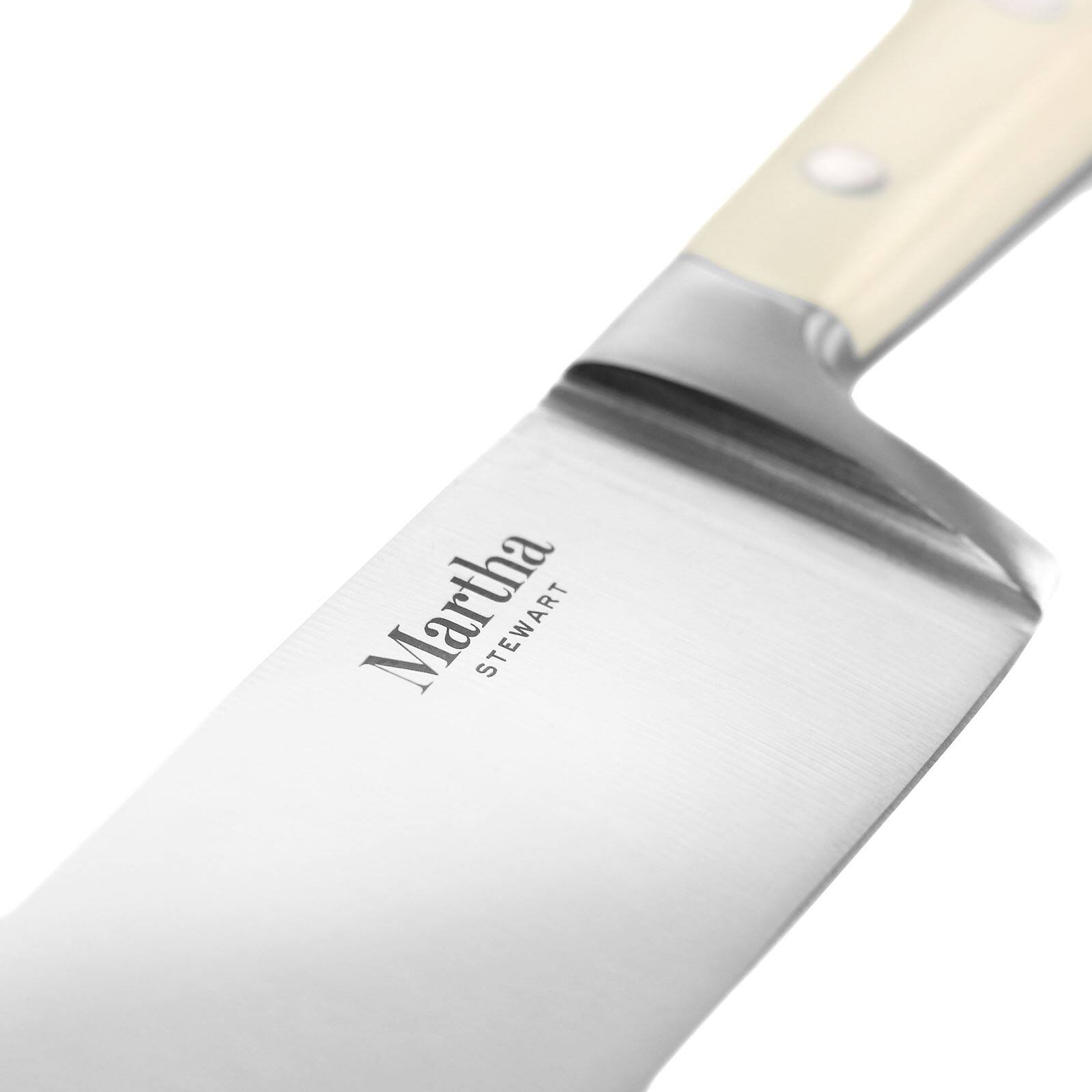 Martha Stewart Stainless Steel Chef Knife 8 Blade Mint - Office Depot