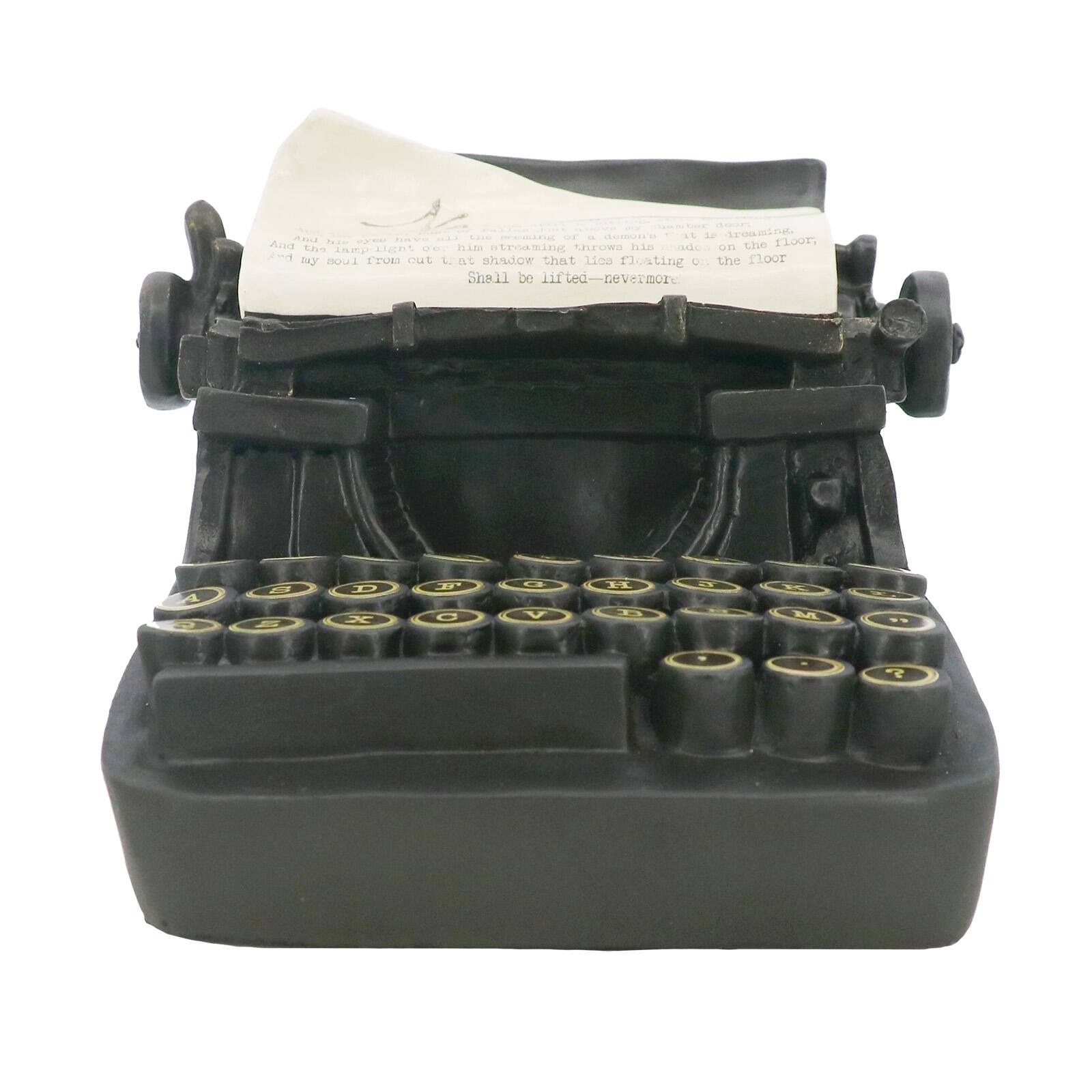 Vintage Die Cast Mini Typewriter Pencil Sharpener 