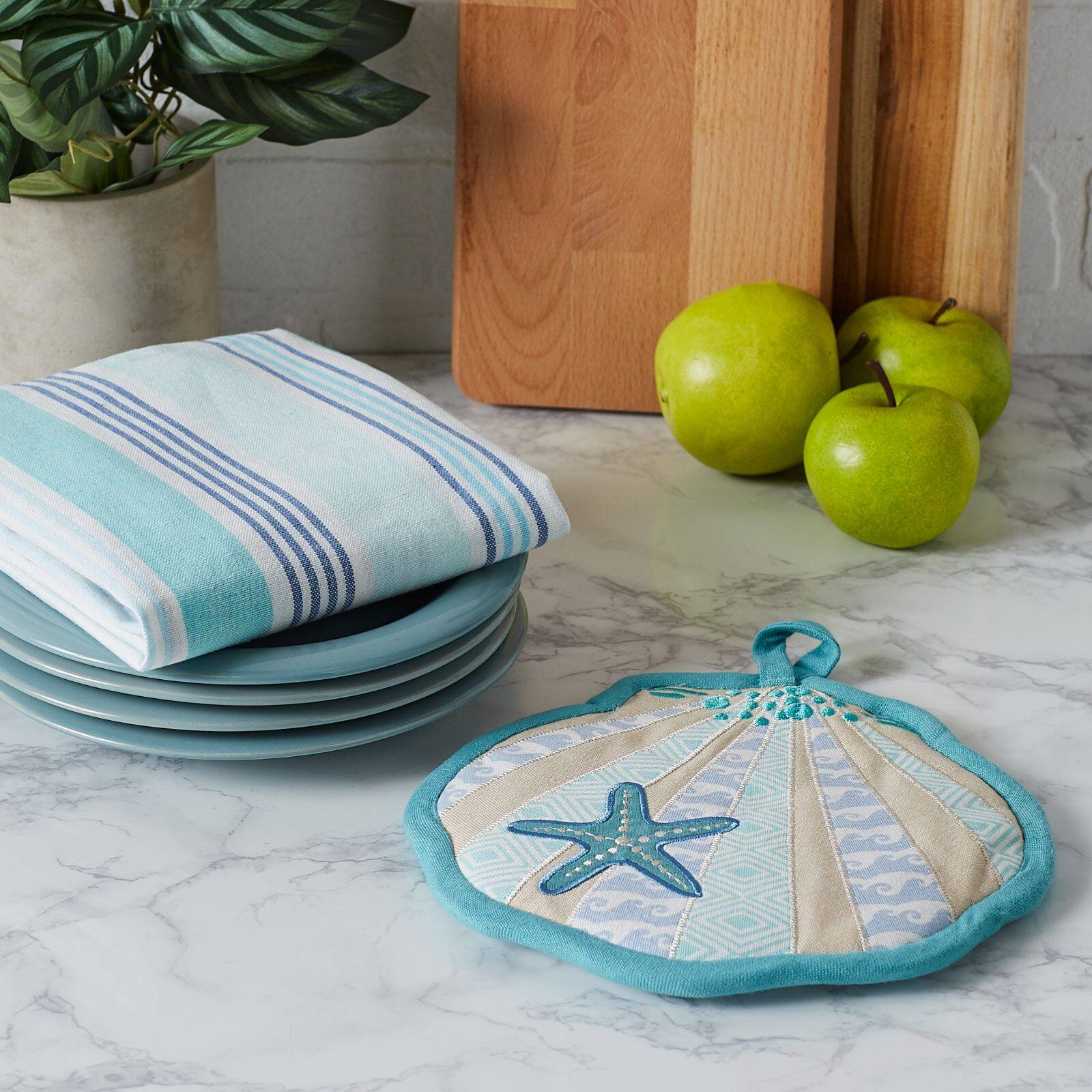 DII® Seashell Potholder Gift Set