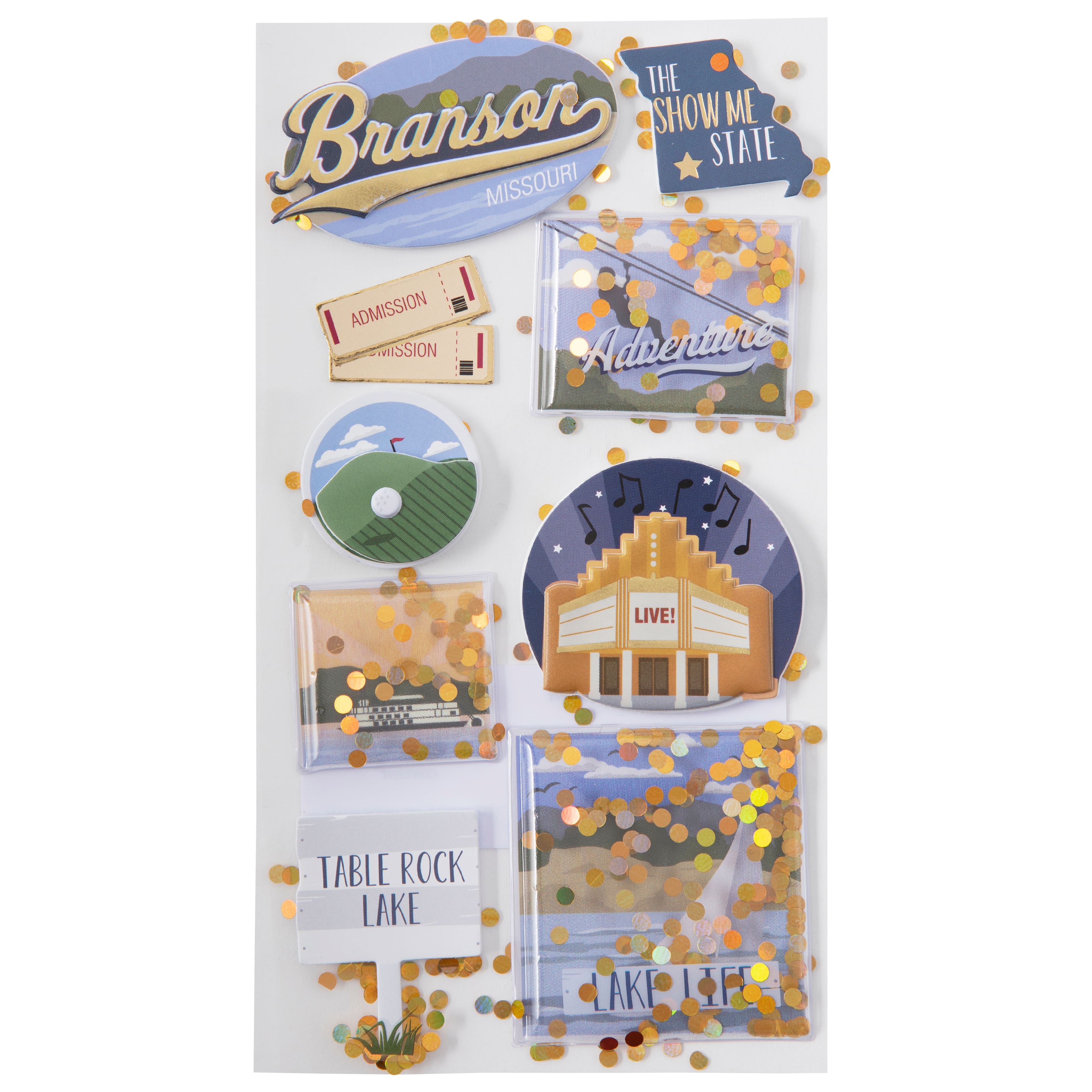 Branson Dimensional Stickers by Recollections&#x2122;