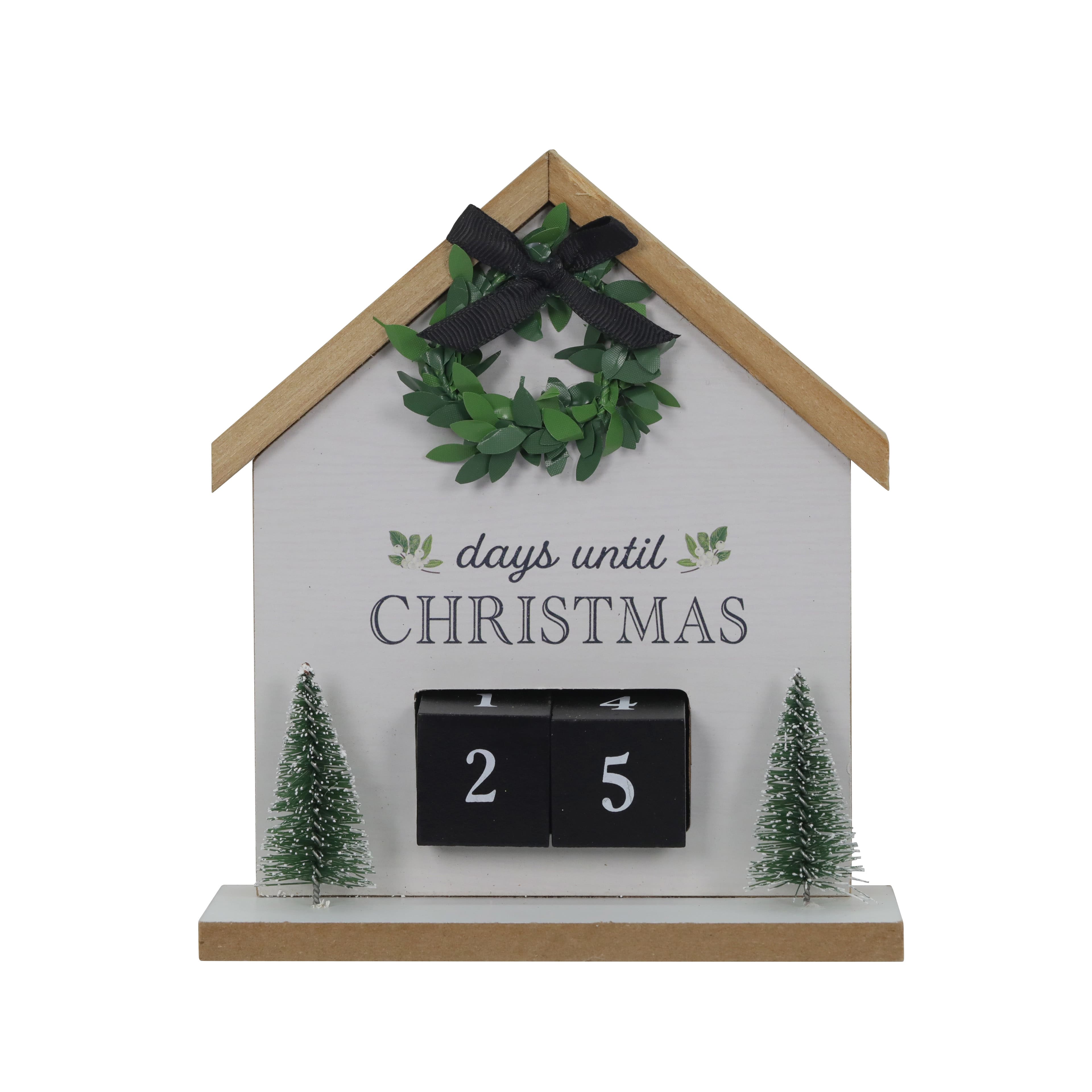 7&#x22; Christmas Countdown Tabletop D&#xE9;cor by Ashland&#xAE;