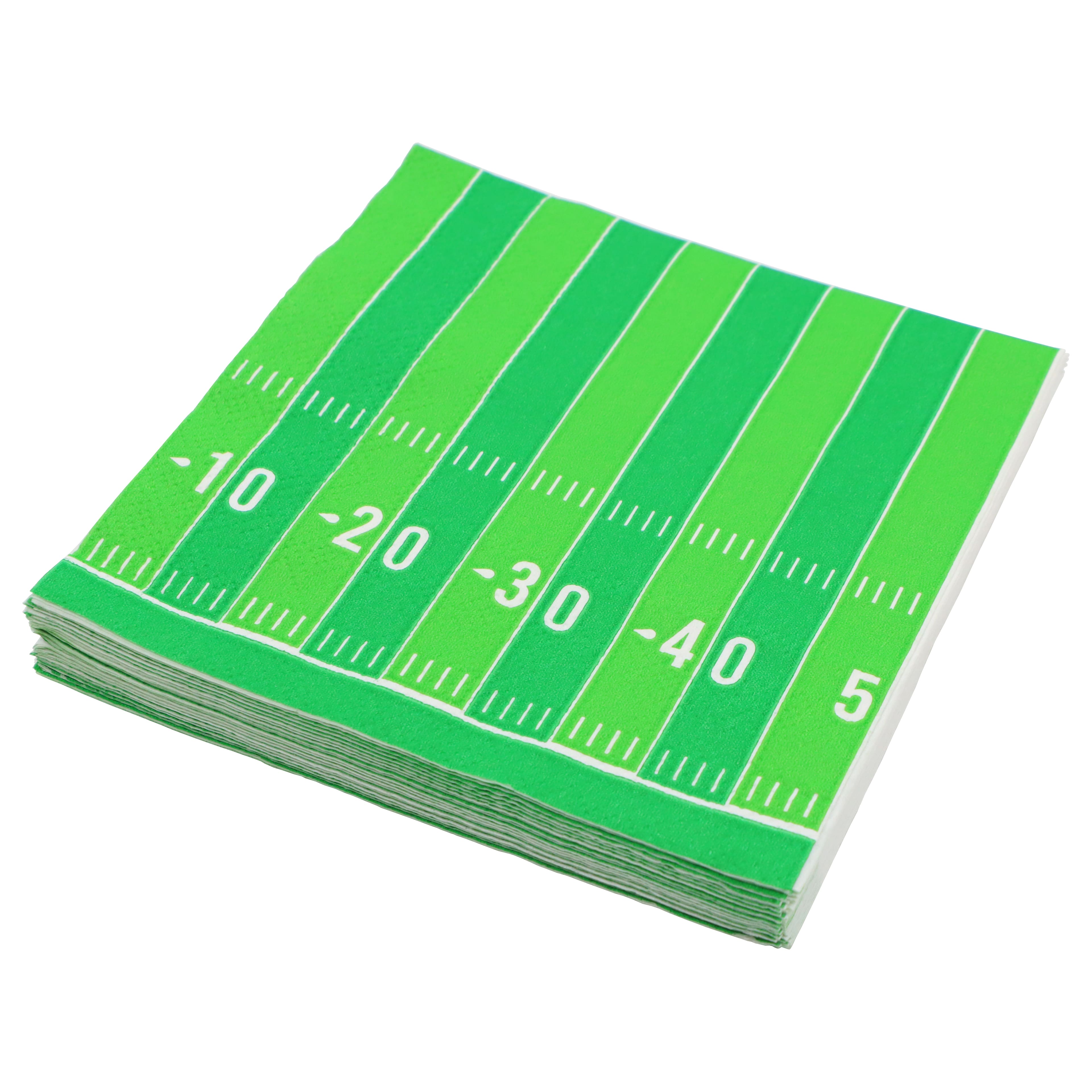 Football Field Cocktail Paper Napkins, 20ct. by Celebrate It&#x2122;