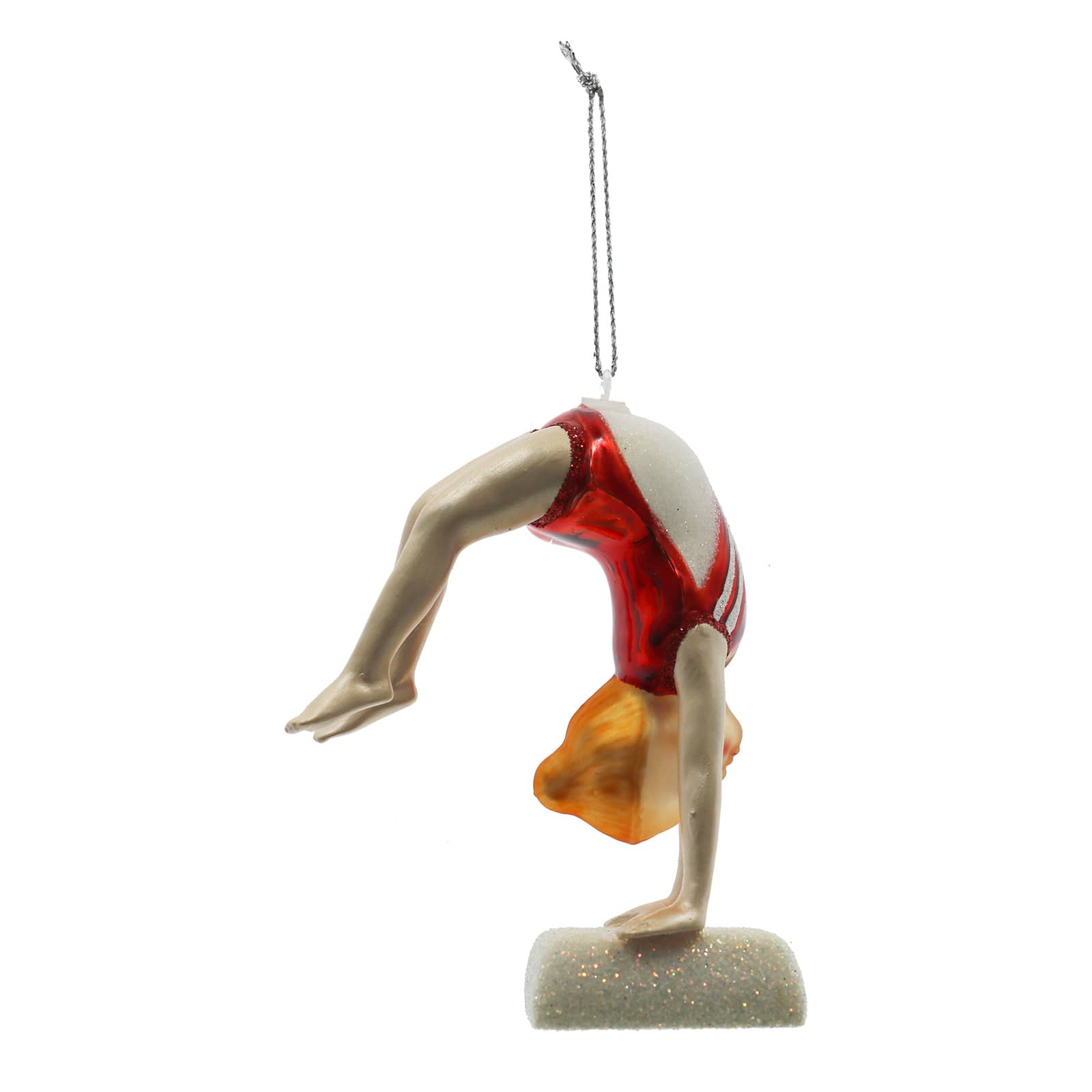 4&#x22; Gymnastics Girl Glass Ornament by Ashland&#xAE;
