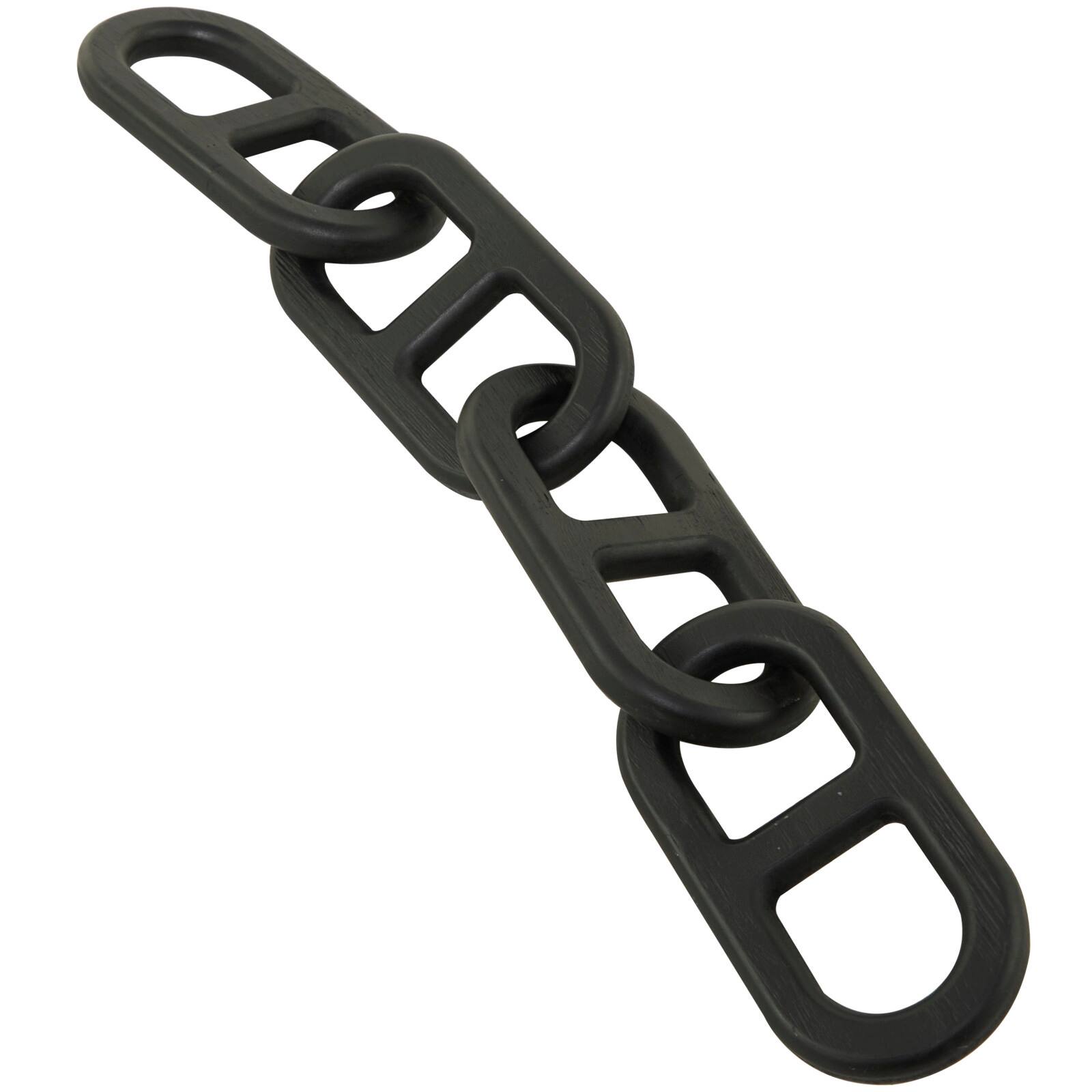 CosmoLiving by Cosmopolitan Wood Chain Sculpture Set