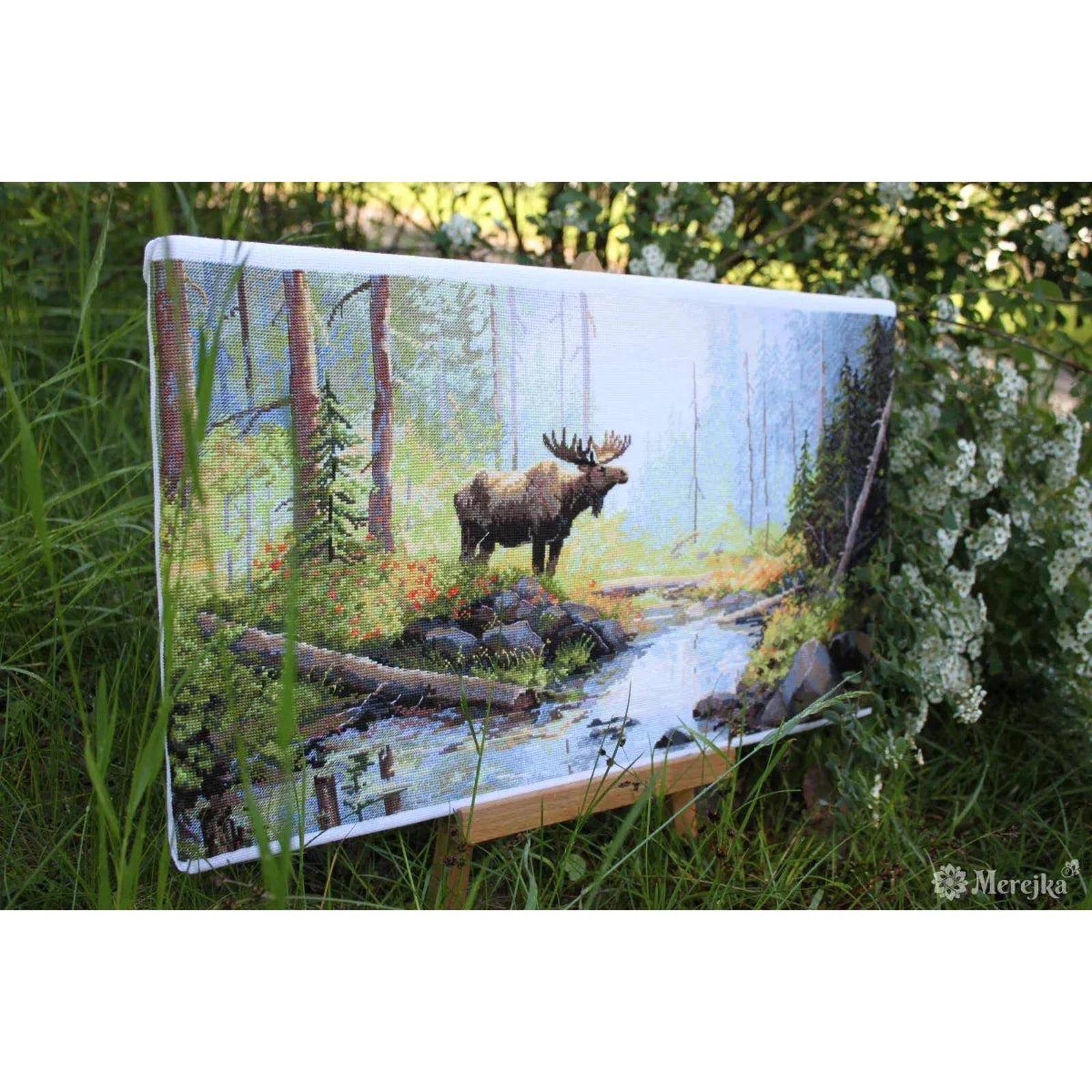 K-245 Cross Stitch Kit by Merejka Woodland Morning
