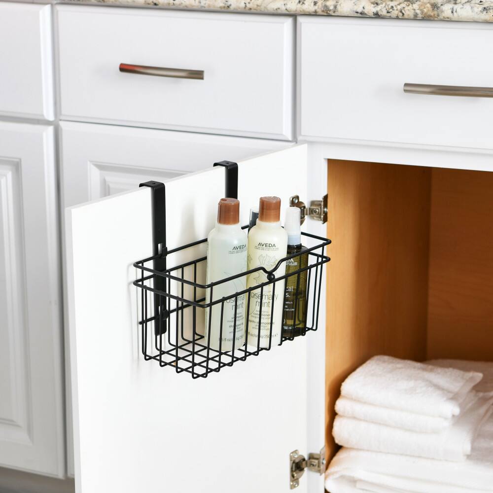 Household Essentials Over the Door Metal Basket
