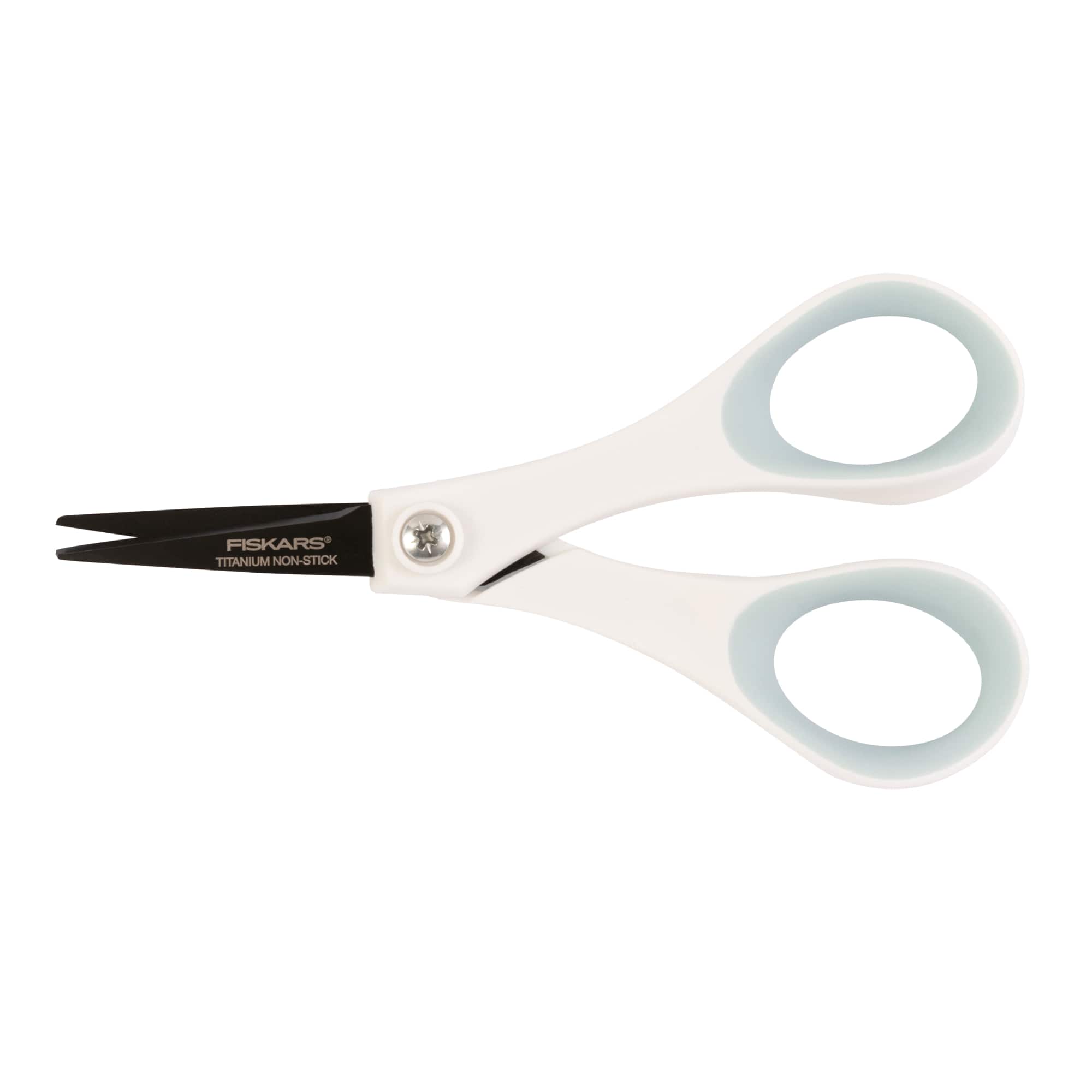 12 Pack: Fiskars® Nonstick Titanium Softgrip® Detail Scissors