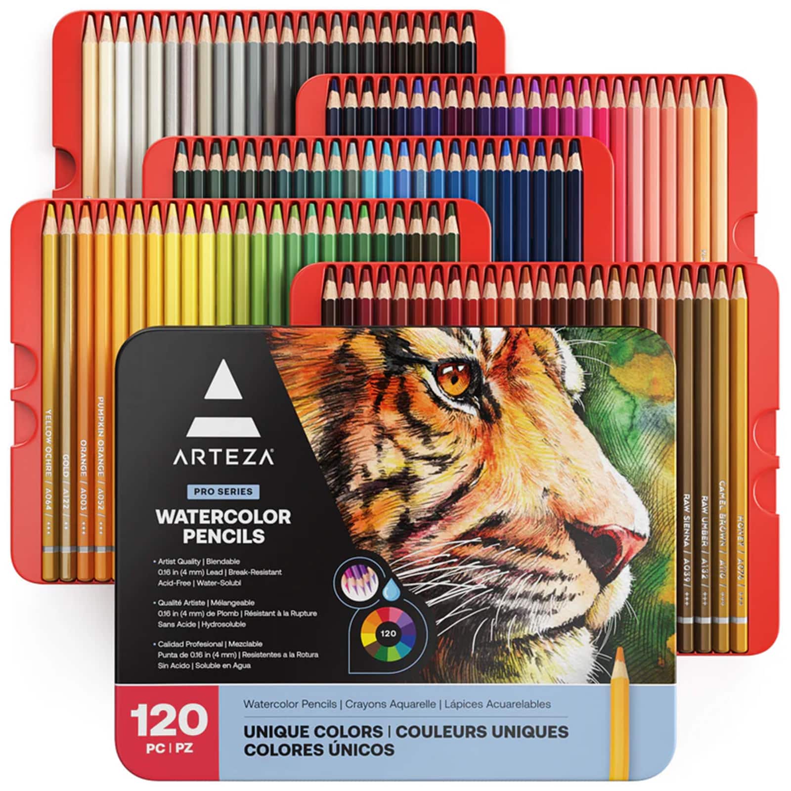Arteza® 120 Piece Expert Watercolor Pencil Set