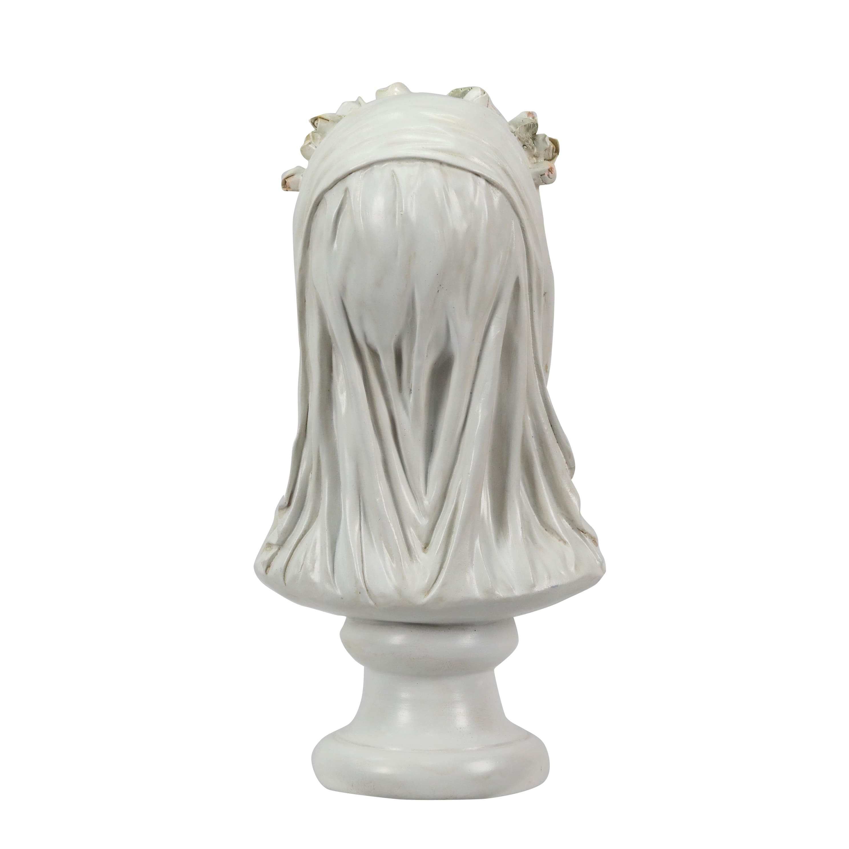 13&#x22; Veiled Skull Tabletop D&#xE9;cor by Ashland&#xAE;