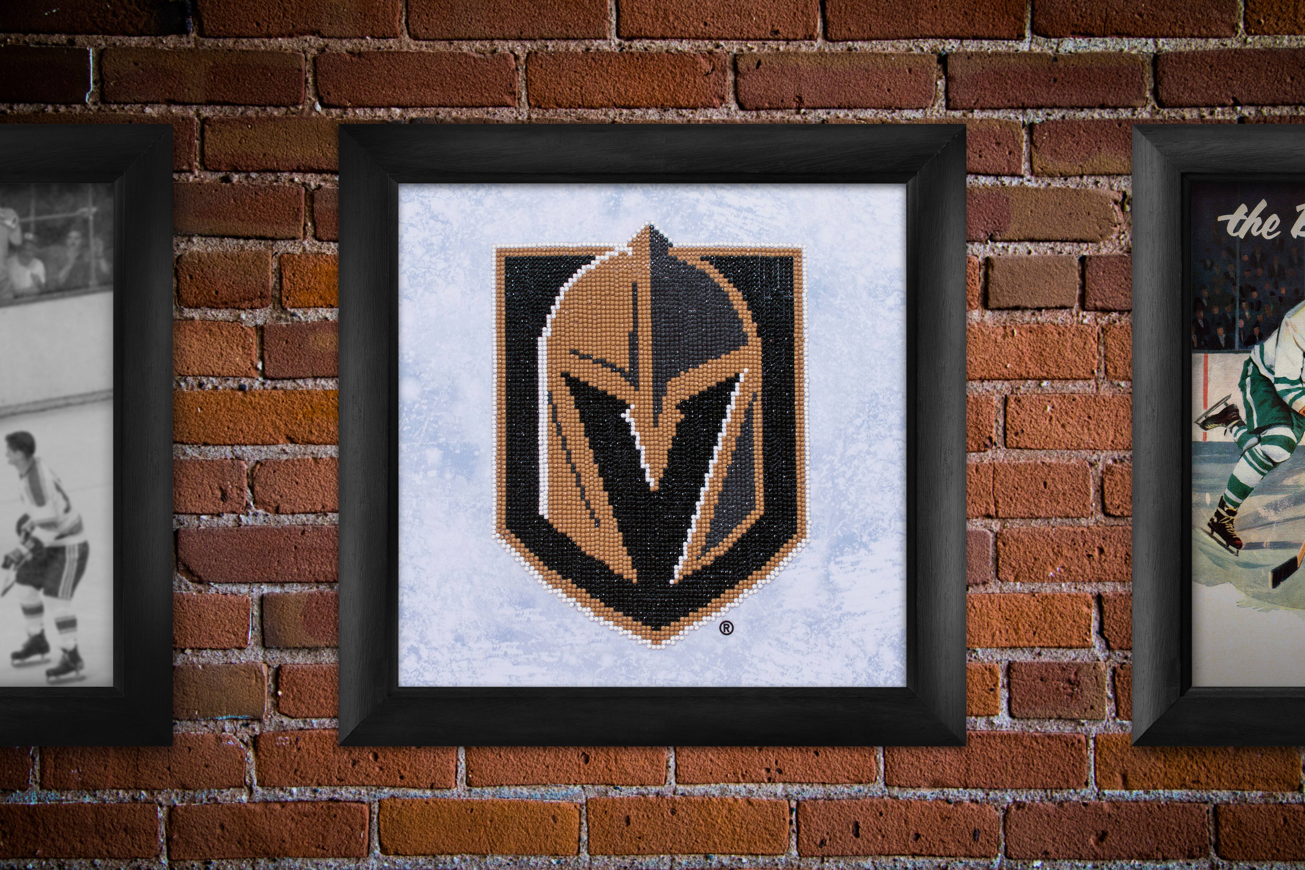 Camelot&#xAE; Dots NHL Vegas Golden Knights Diamond Painting Kit
