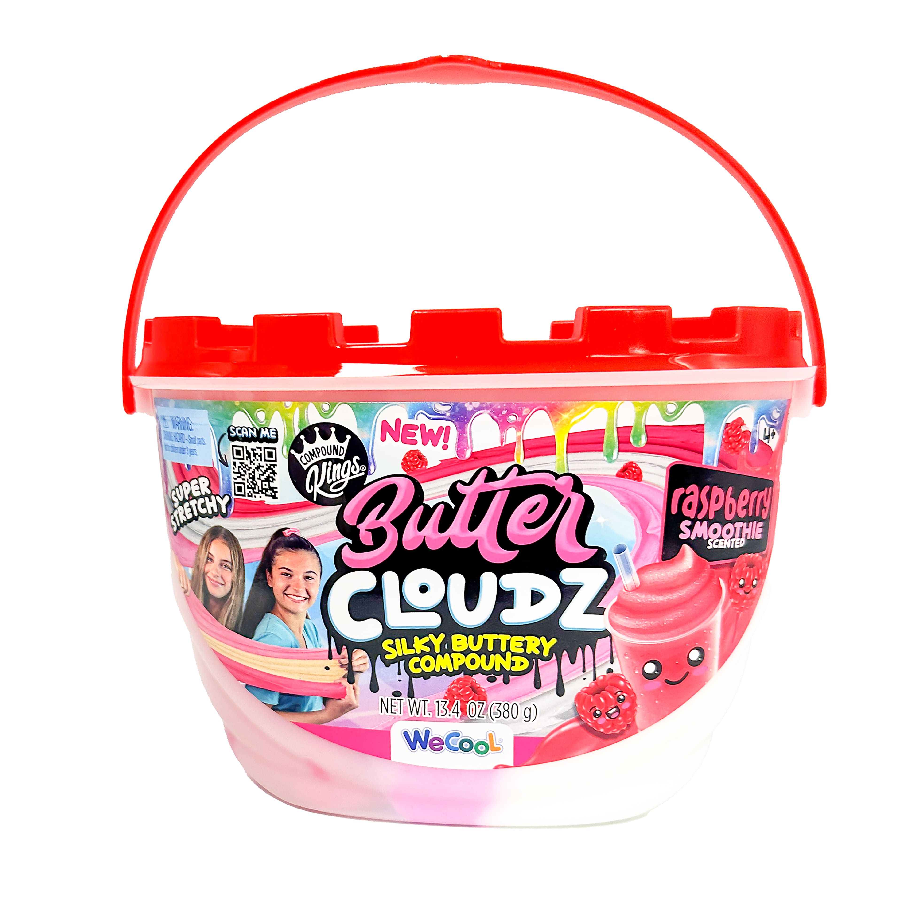 Compound Kings&#xAE; Rasberry Smoothie Butter Cloudz Scented Slime