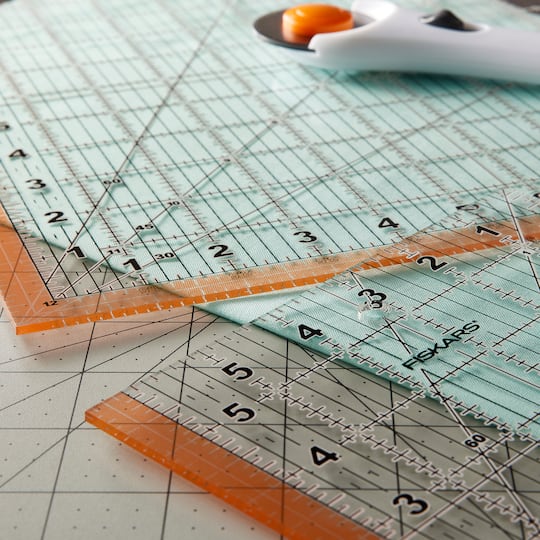 Fiskars® Square Acrylic Quilting Ruler Set | Michaels