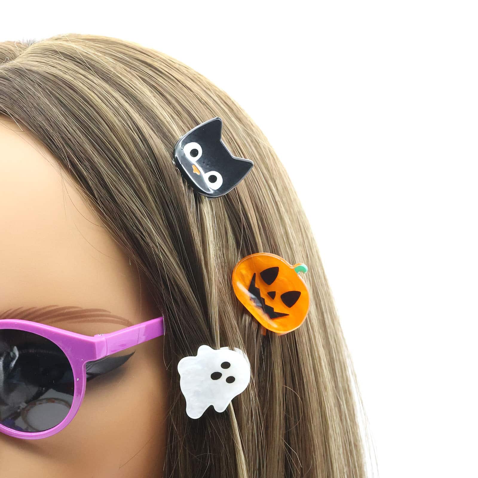Trick-or-Treat Mini Hair Clips by Creatology&#x2122;