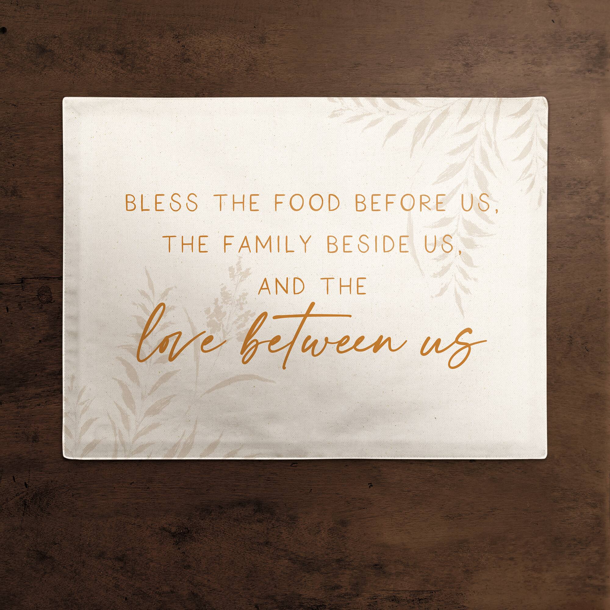 Fall Love Between Us Cotton Twill Placemat