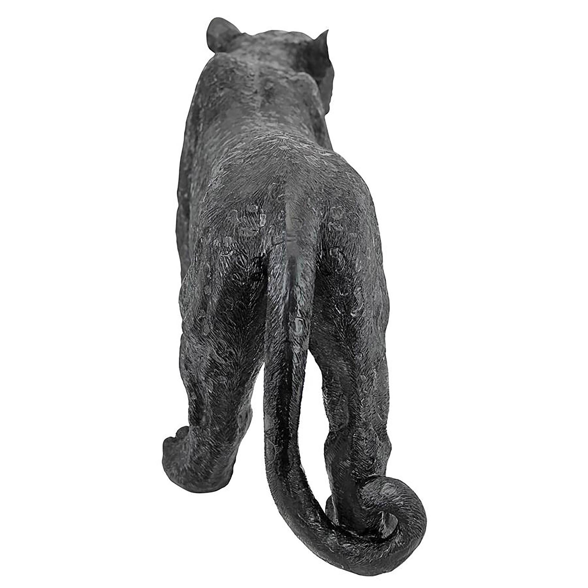 Design Toscano 22&#x22; Shadowed Predator Black Panther Statue