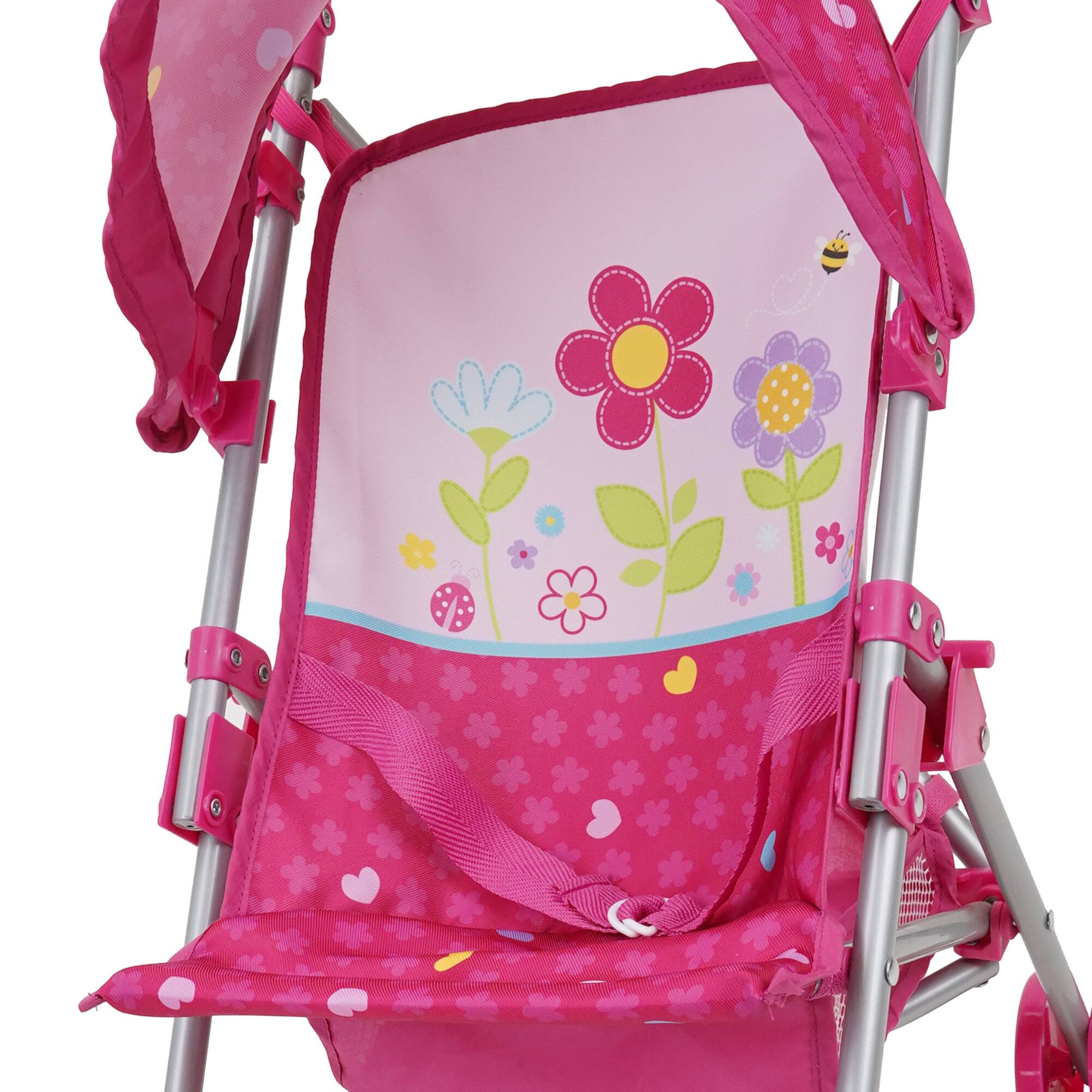 509 Crew Garden Doll Stroller with Retractable Canopy