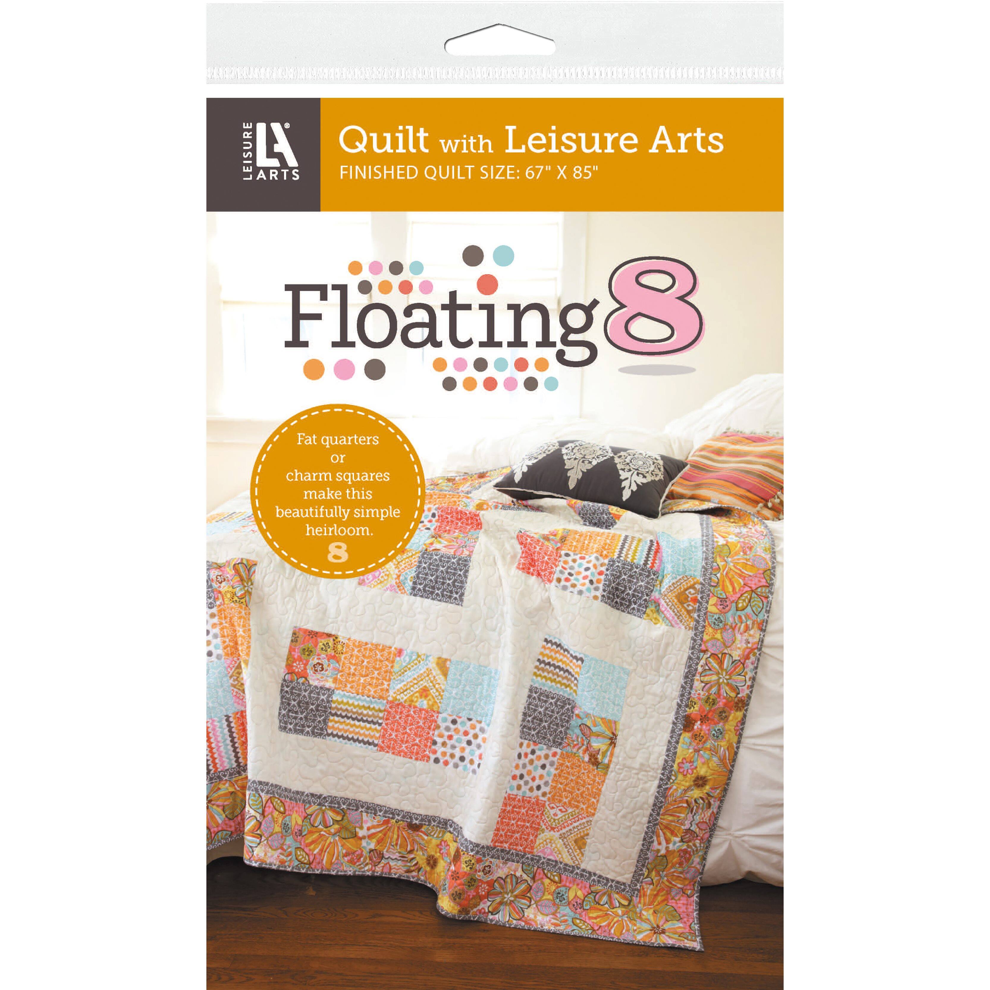 Leisure Arts&#xAE; Floating 8 Quilt Pattern