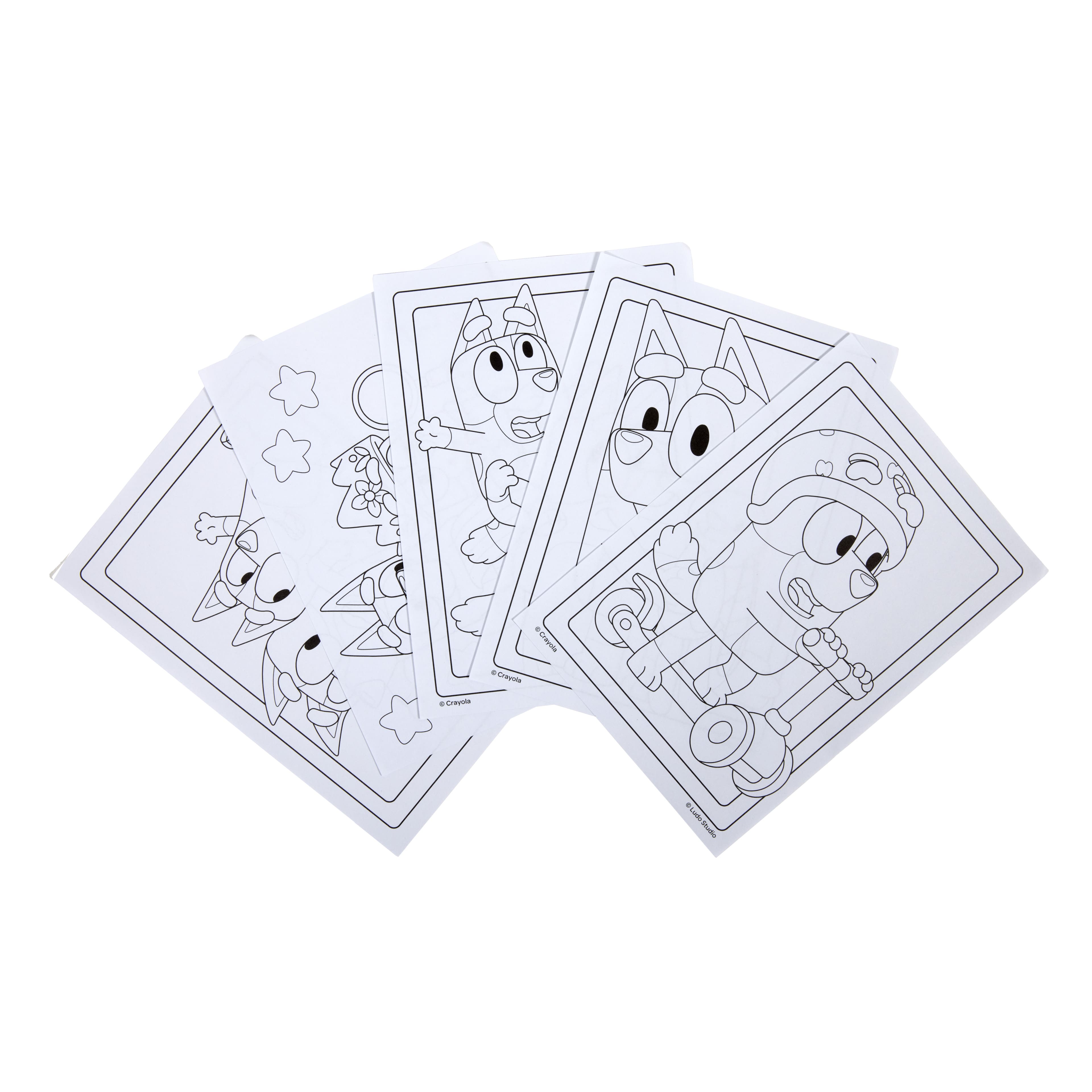 Crayola&#xAE; Bluey Color &#x26; Sticker Kit