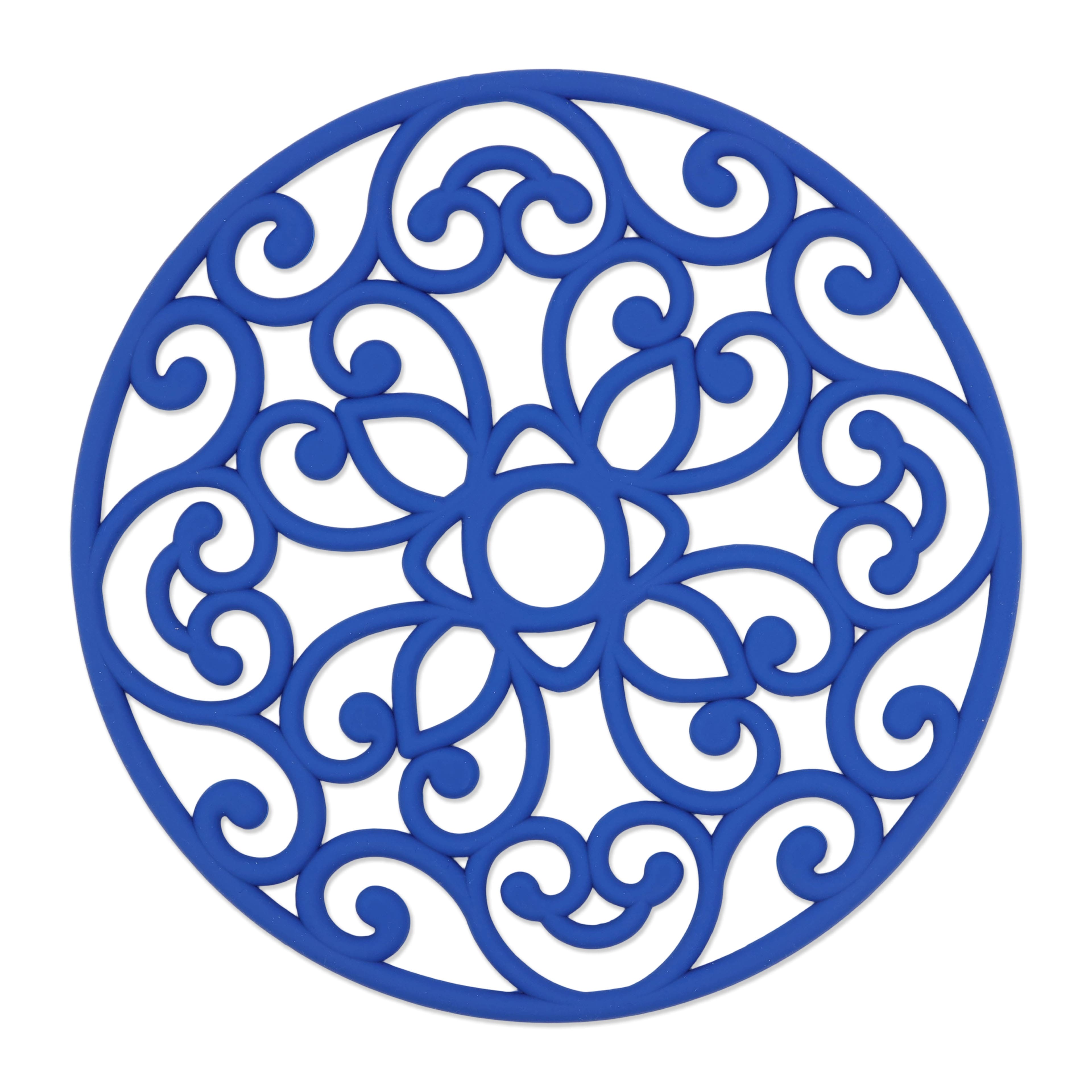 Assorted 8" Silicone Trivet, 1pc. by Fab Finds