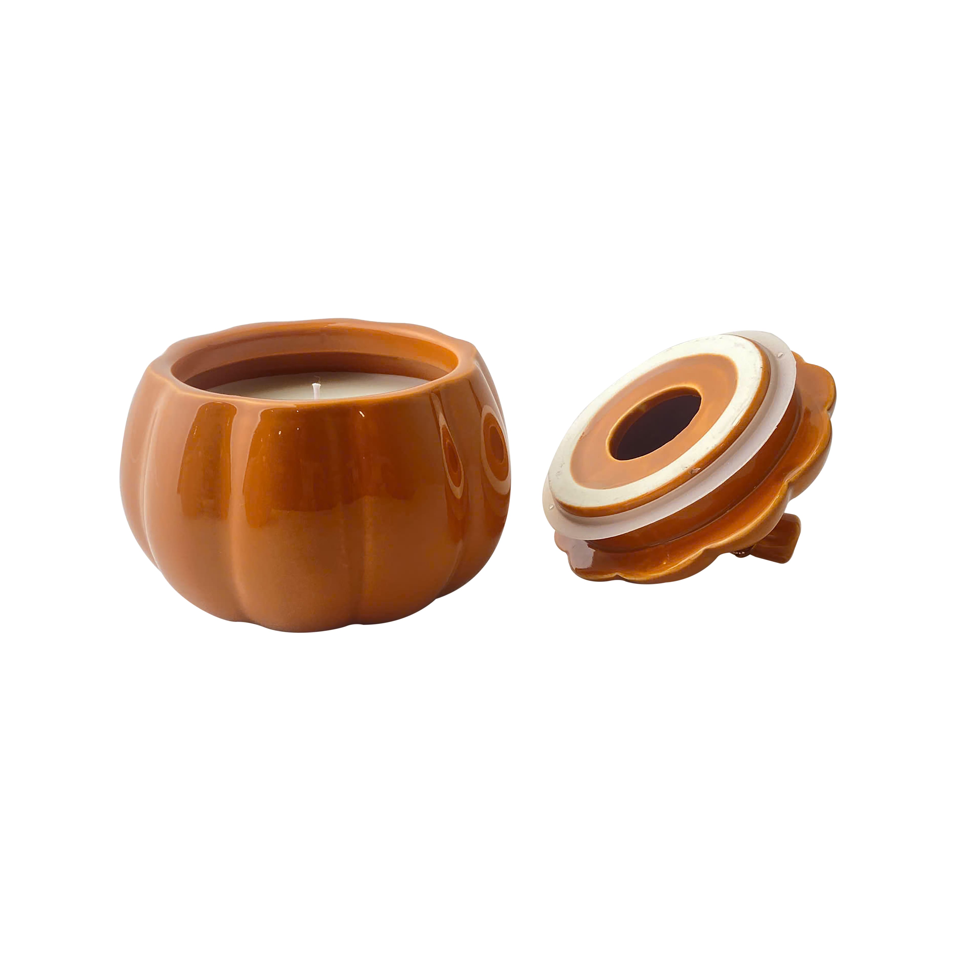 11oz. Scented Ceramic Pumpkin Candle by Ashland&#xAE;