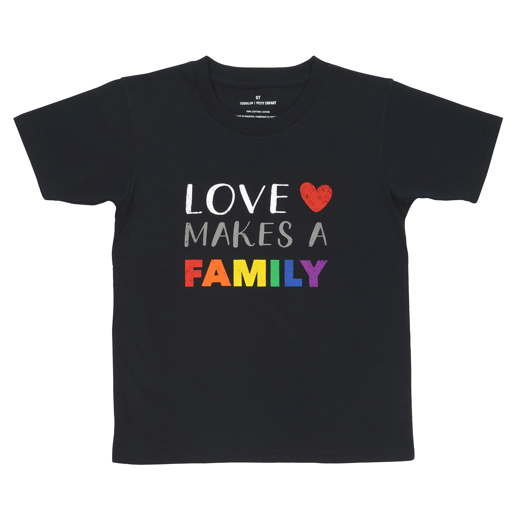 Love Makes a Family Toddler T-Shirt
