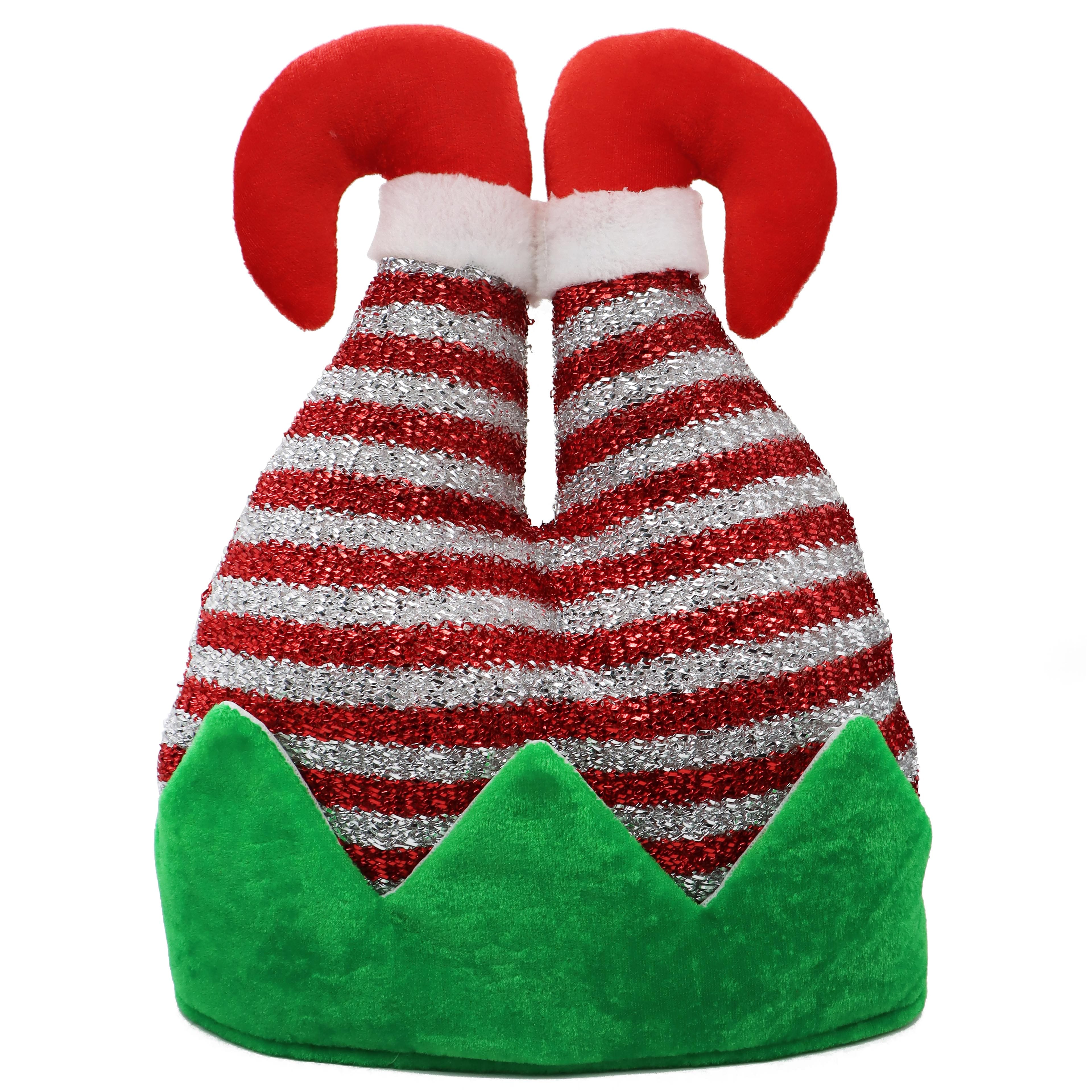 Upside Down Elf Legs Hat by Celebrate It&#x2122;
