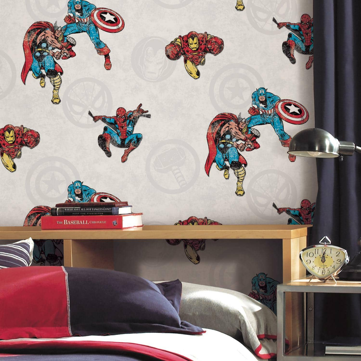 RoomMates Avengers Classic Peel &#x26; Stick Wallpaper