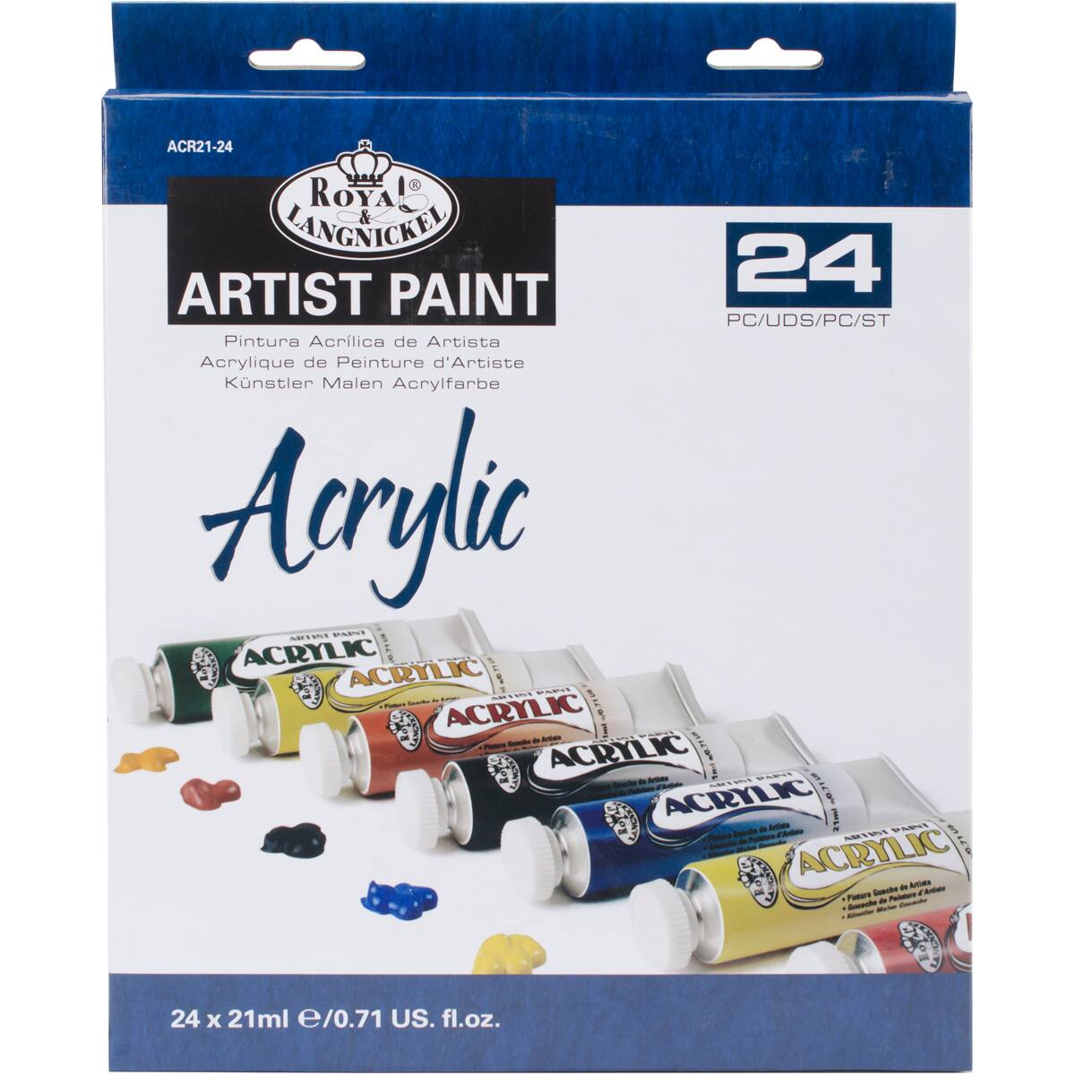 Royal &#x26; Langnickel&#xAE; 24 Color Acrylic Paint Set