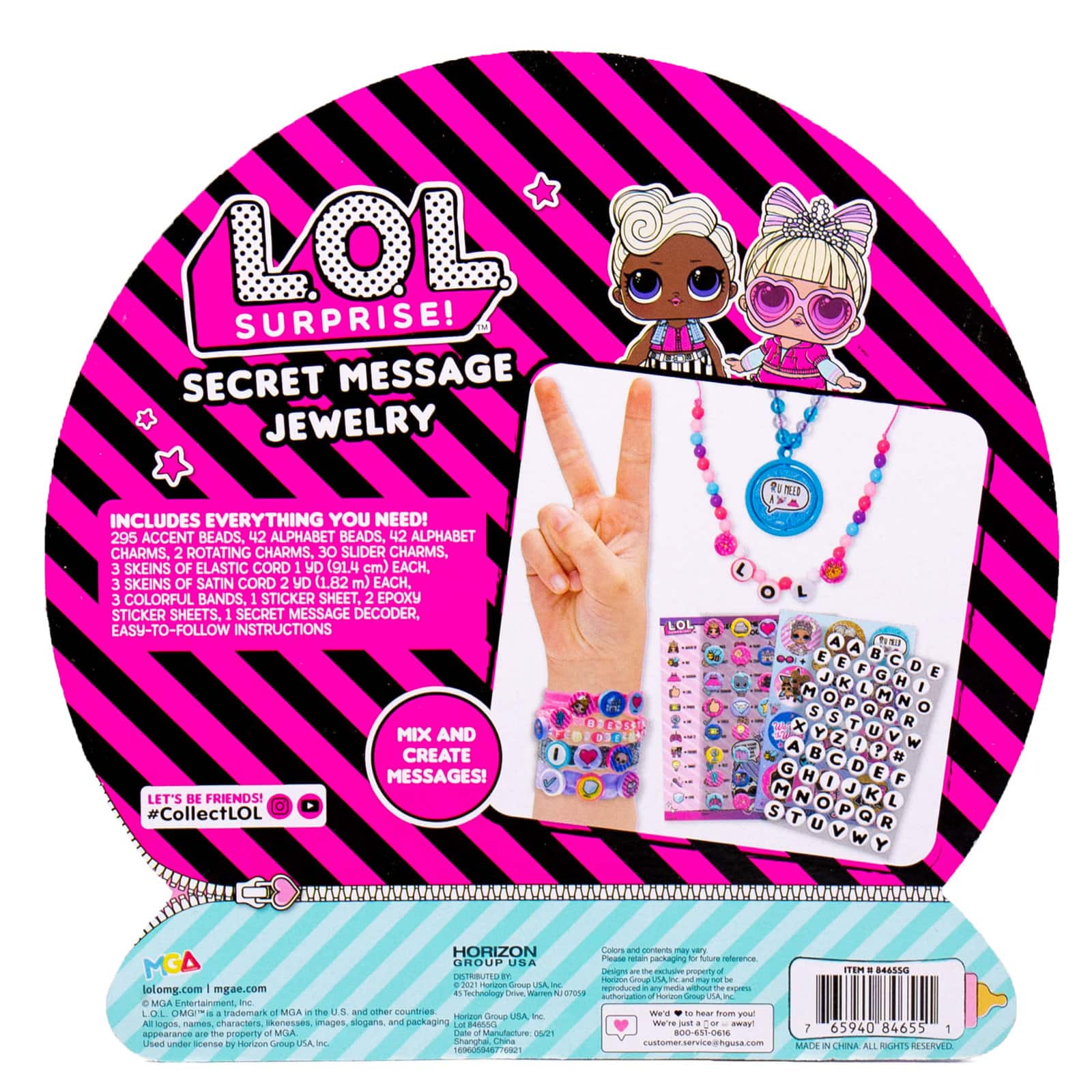 L.O.L. Surprise! Secret Message Jewelry